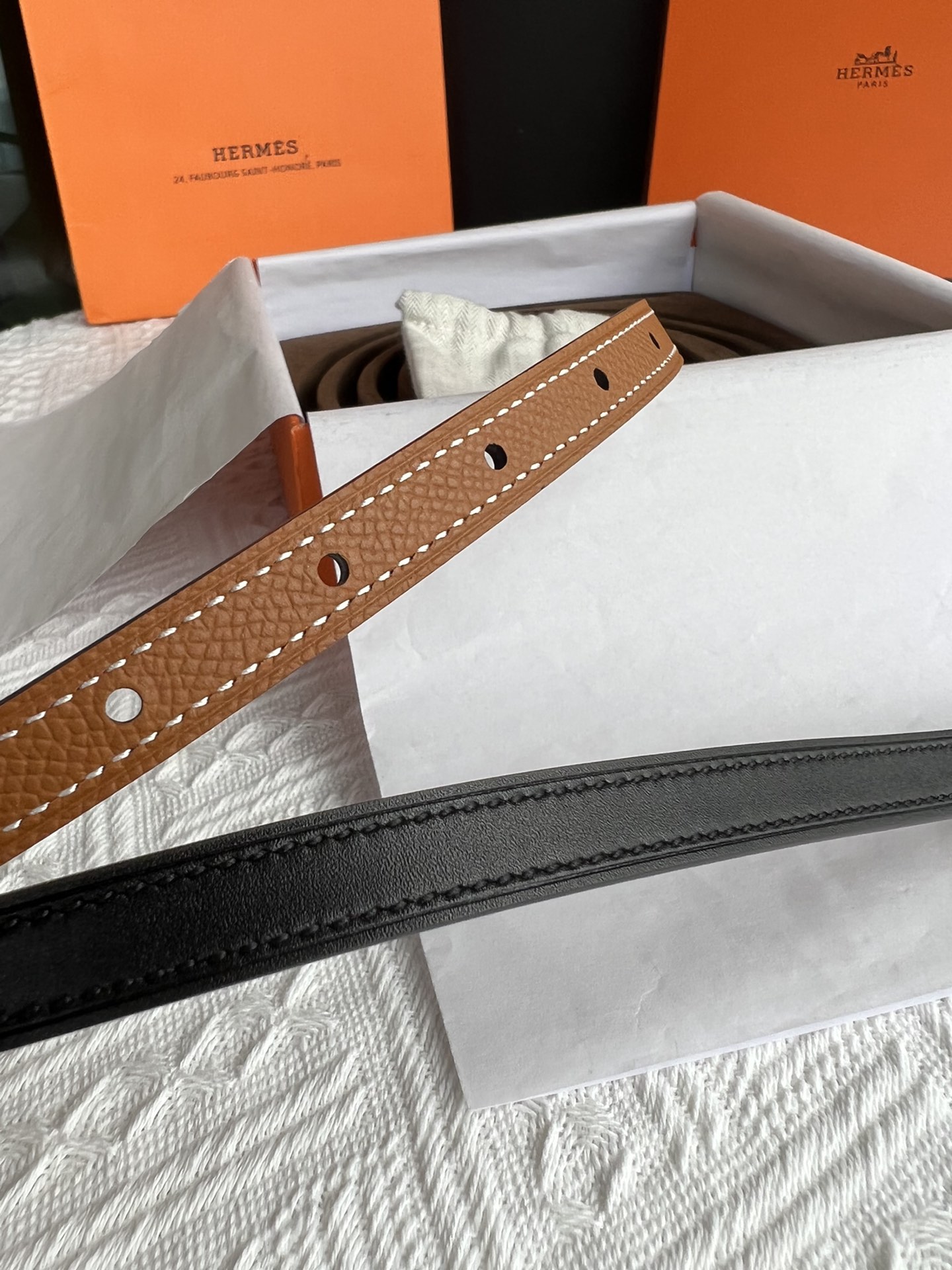 Hermès Female Basic Belt Cow Leather M