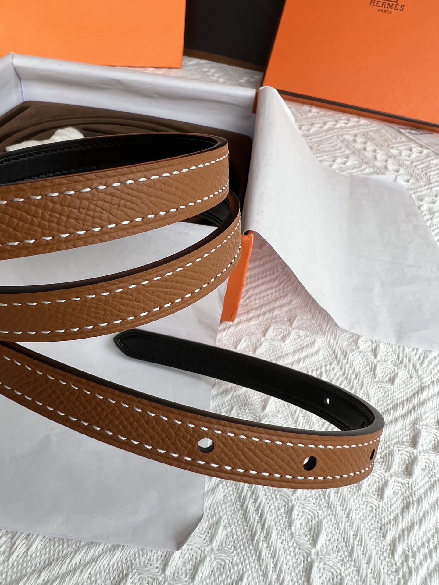 Hermès Female Basic Belt Cow Leather M