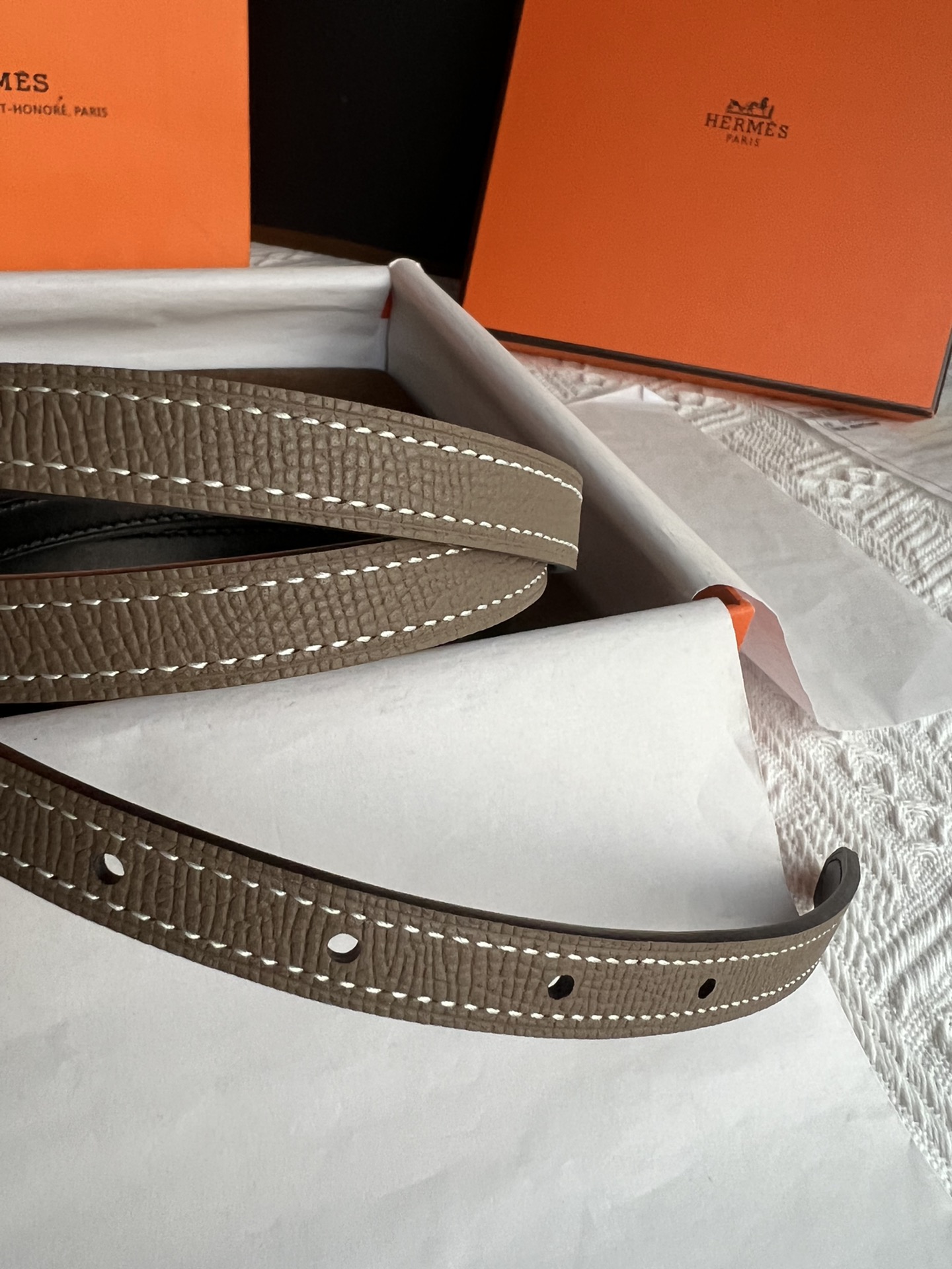 Hermès Female Basic Belt Cow Leather M