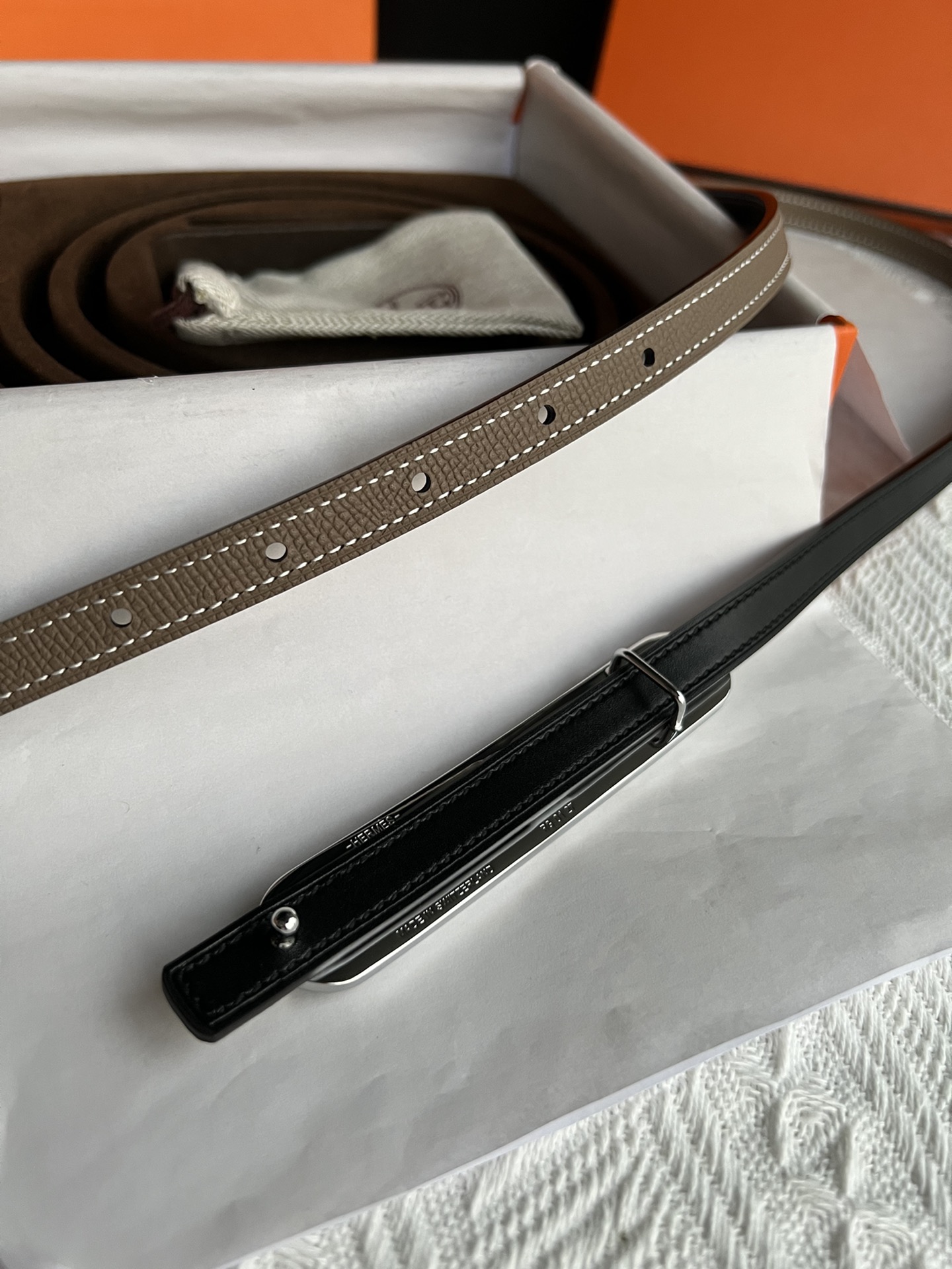 Hermès Female Basic Belt Cow Leather M