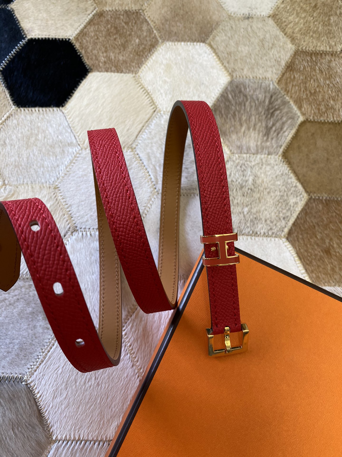 Hermès Female Basic Belt Cow Leather