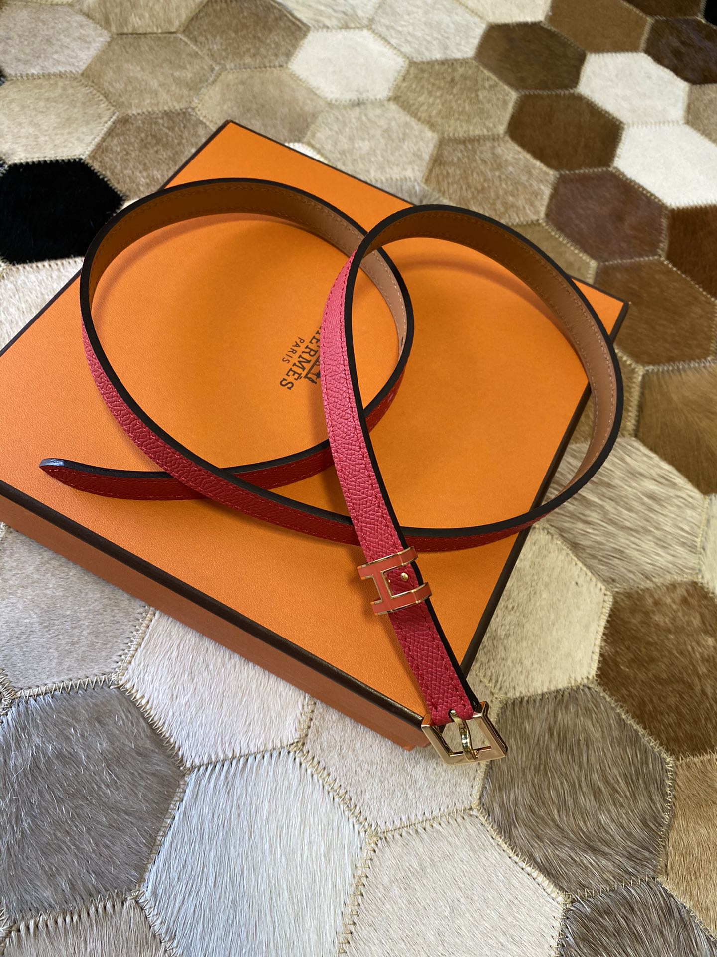 Hermès Female Basic Belt Cow Leather