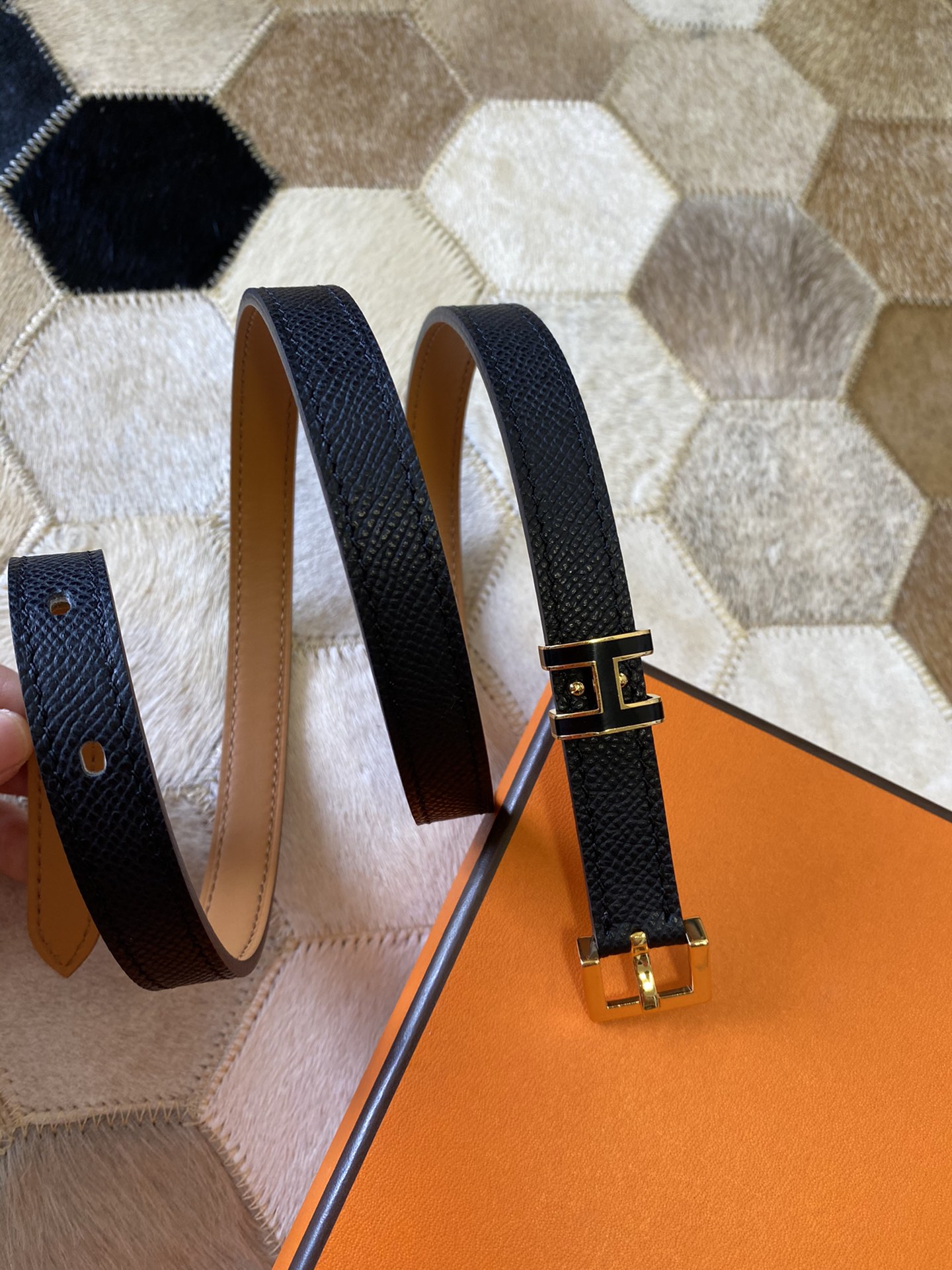 Hermès Female Basic Belt Cow Leather