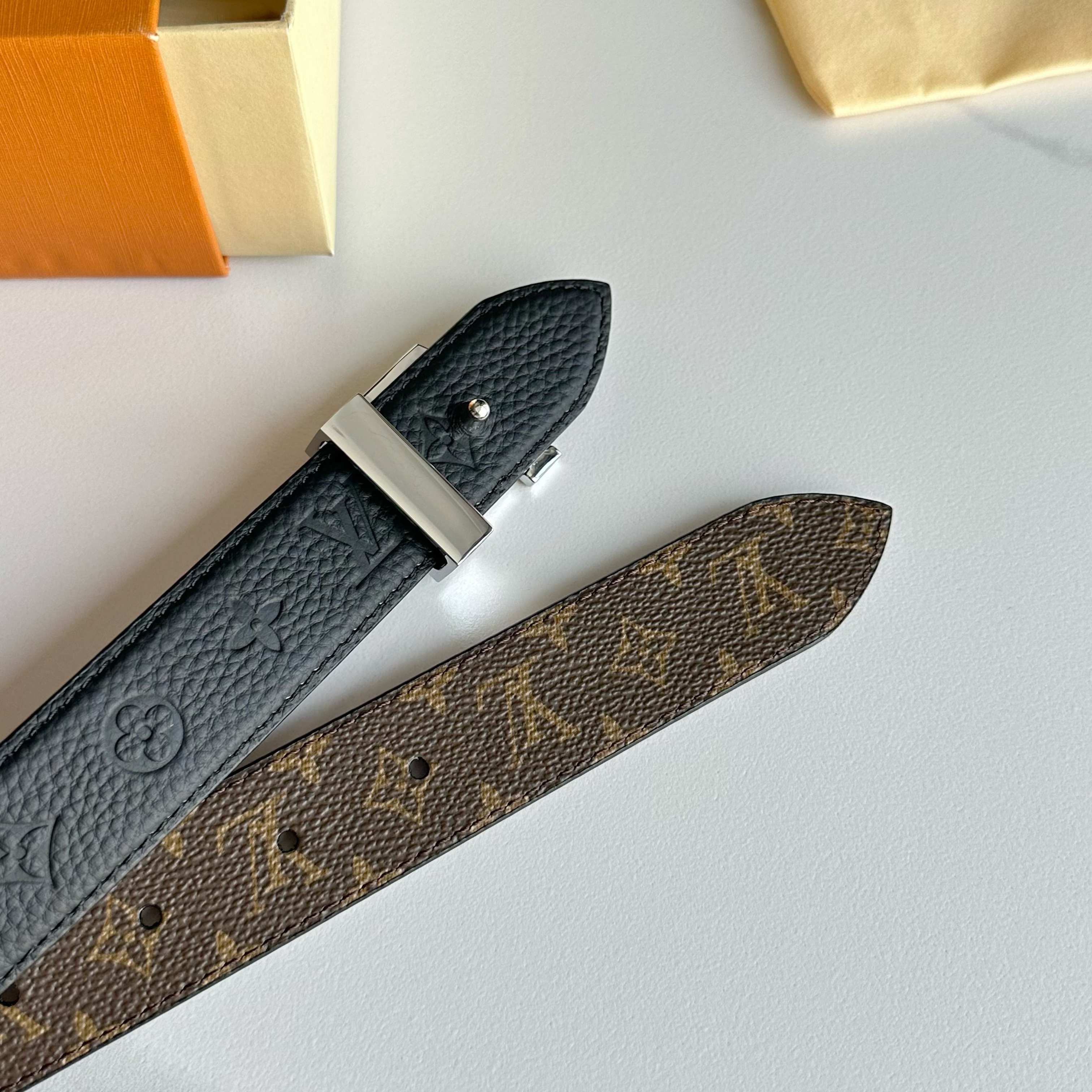 Louis Vuitton Female Basic Belt Cow Leather S-l