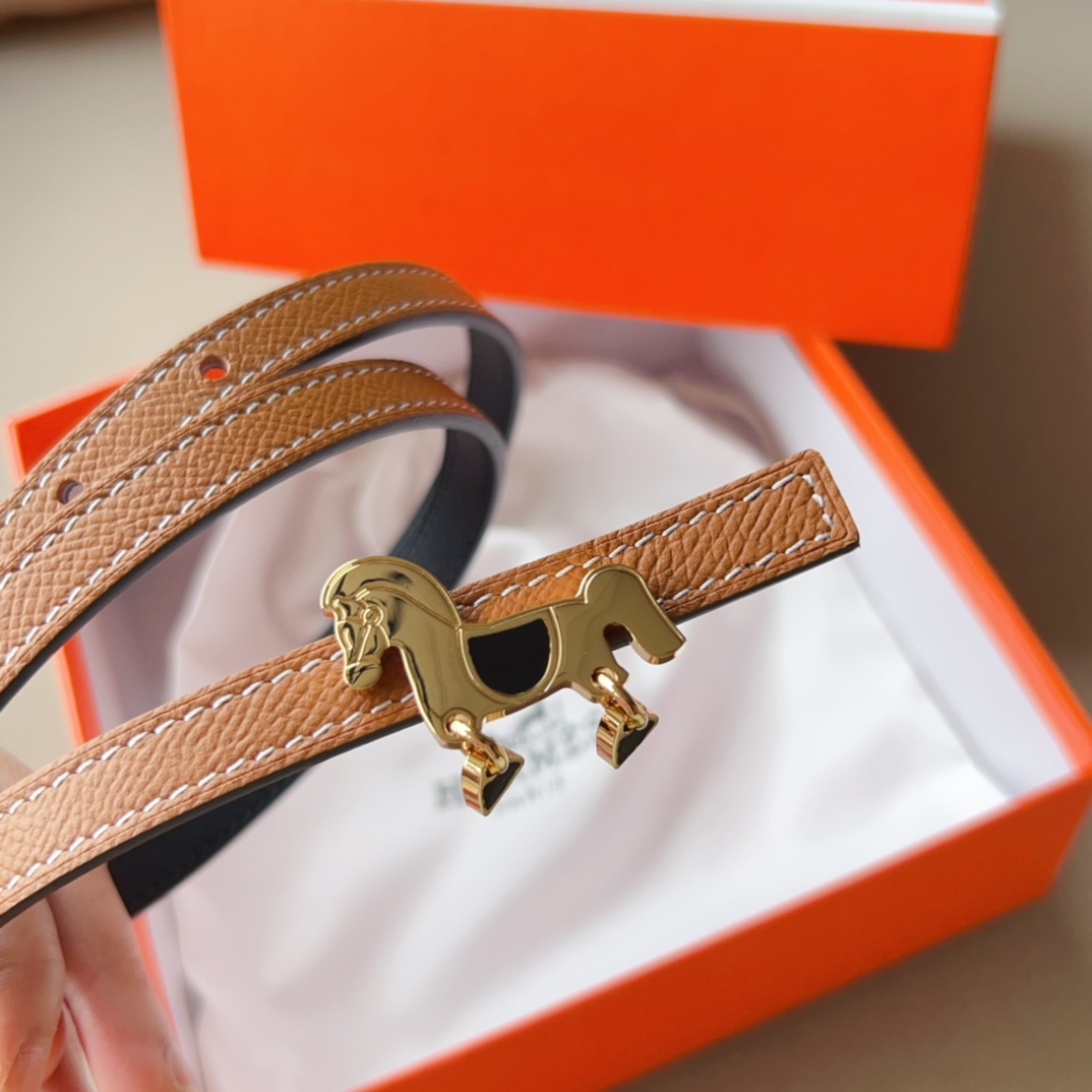 Hermès Female Basic Belt Top Grain Leather M