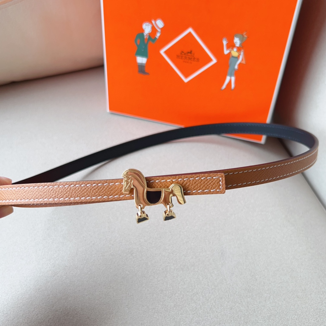 Hermès Female Basic Belt Top Grain Leather M