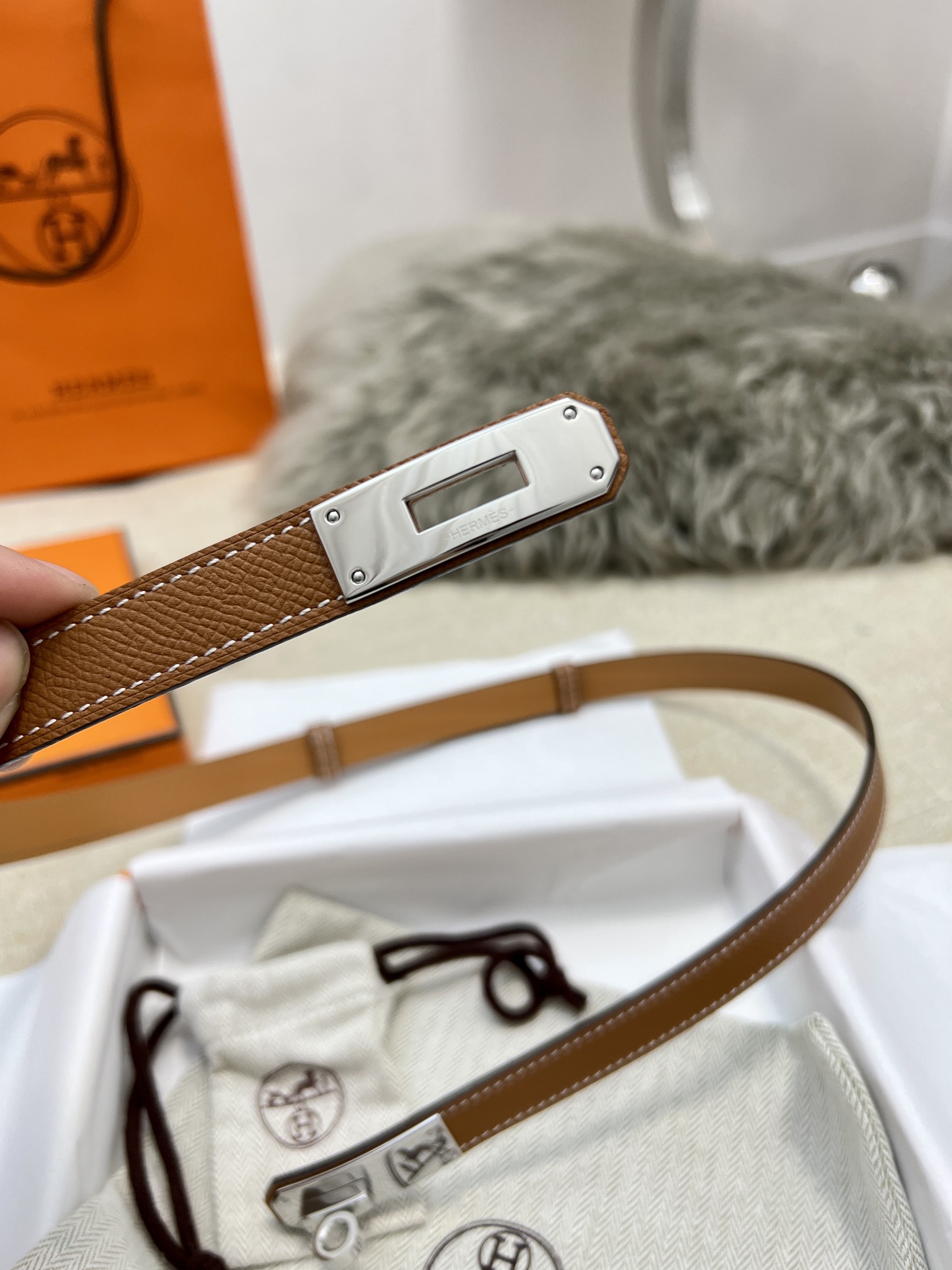 Hermès Female Basic Belt 8mm