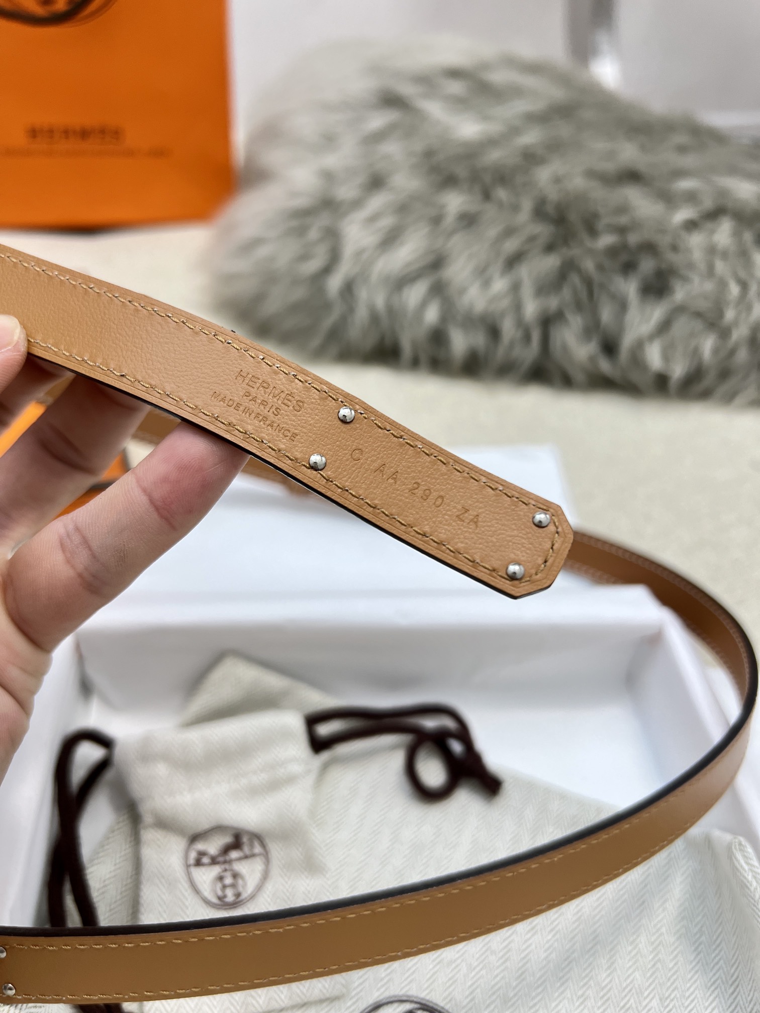 Hermès Female Basic Belt 8mm