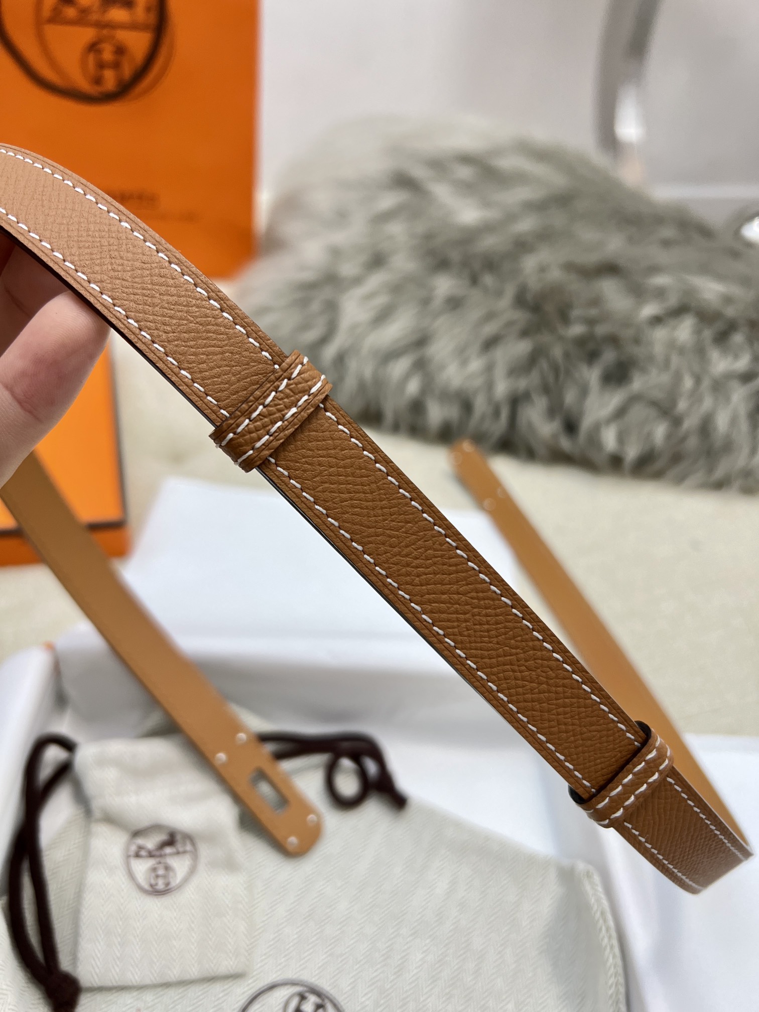 Hermès Female Basic Belt 8mm