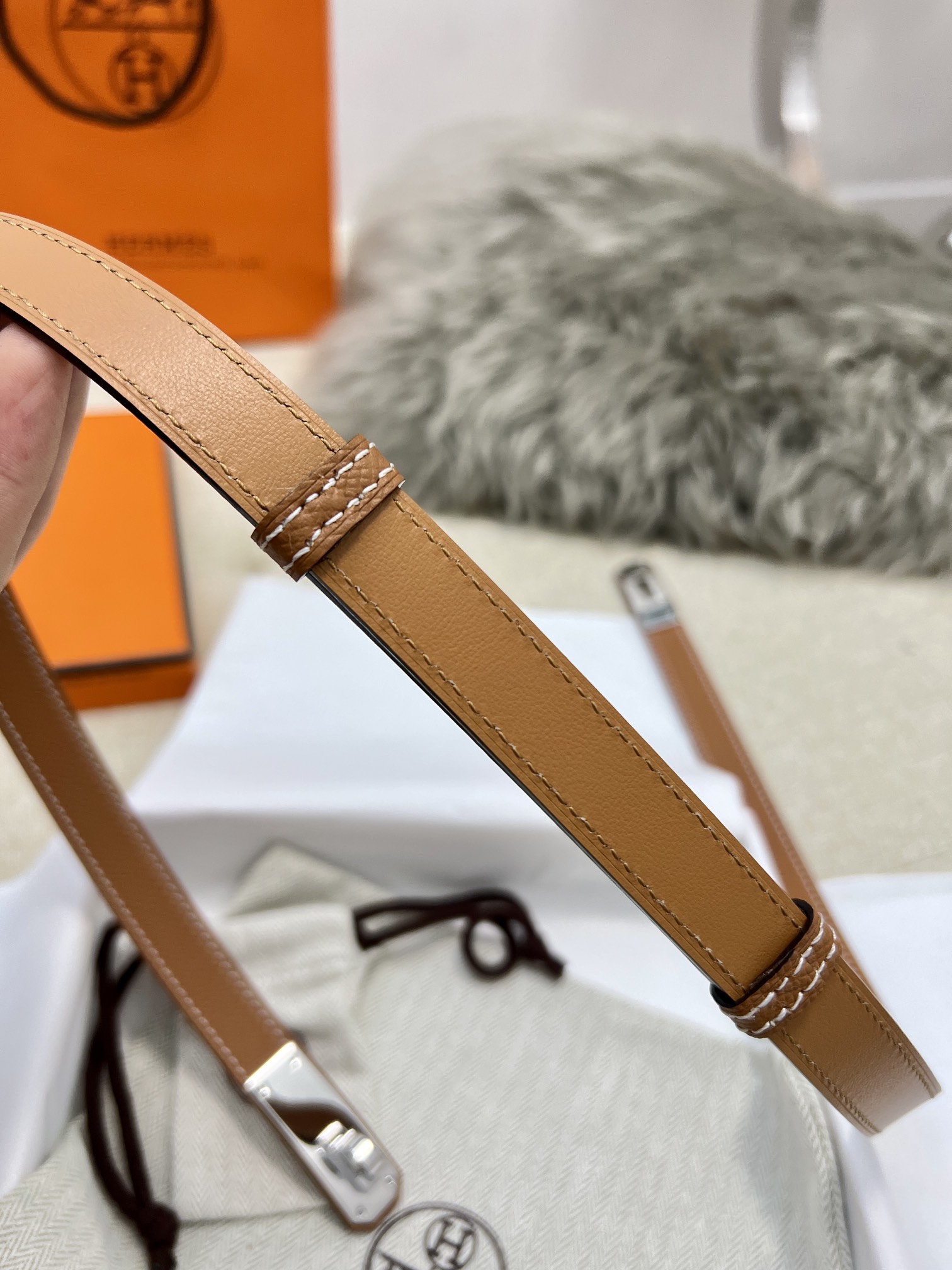 Hermès Female Basic Belt 8mm