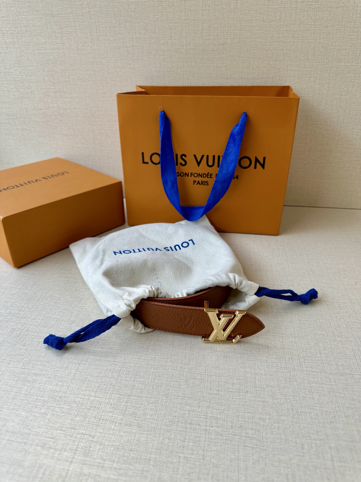 Louis Vuitton Female Basic Belt Canvas M-l