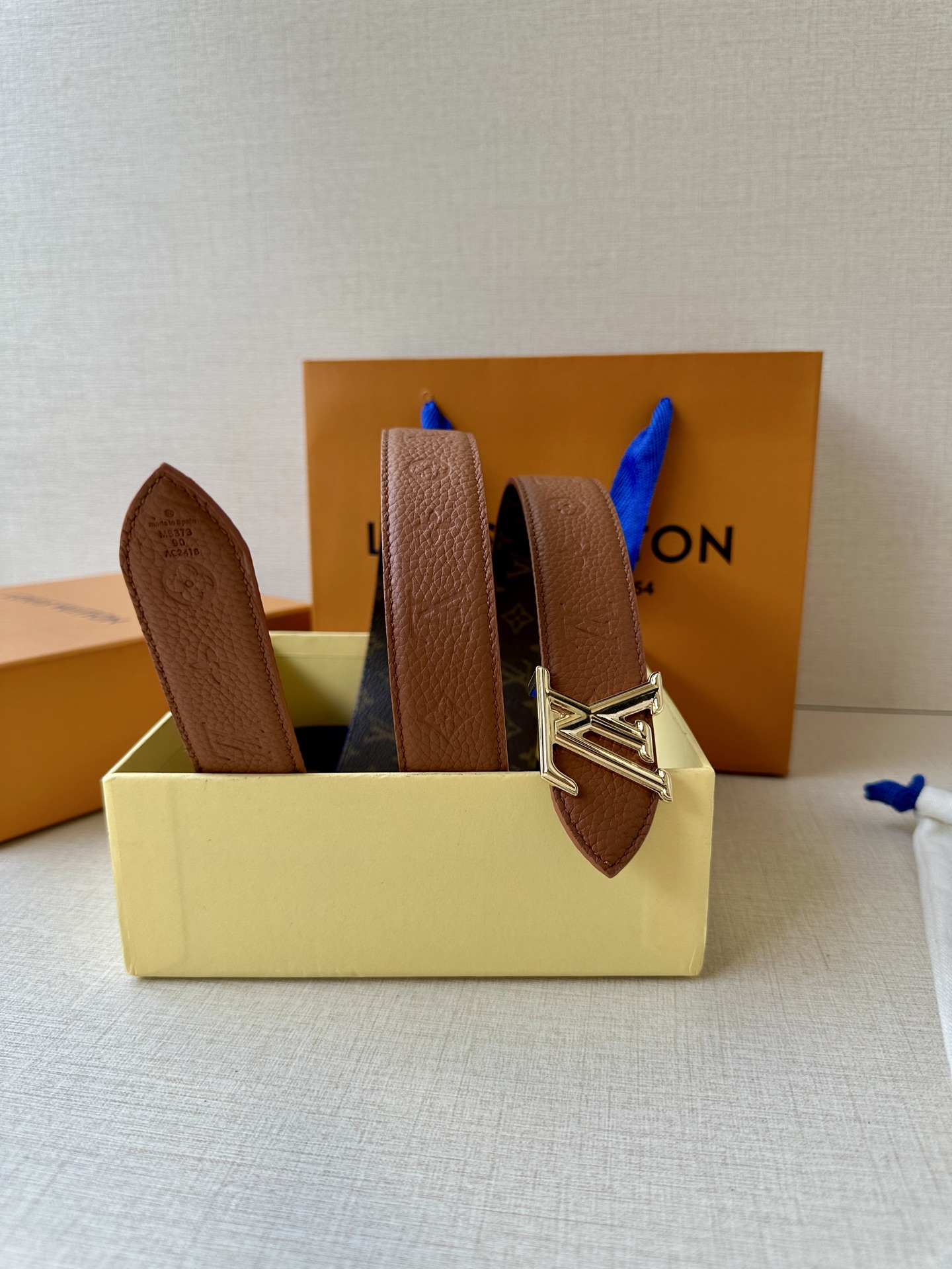 Louis Vuitton Female Basic Belt Canvas M-l