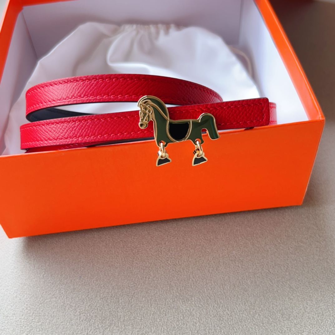 Hermès Female Basic Belt Top Grain Leather M