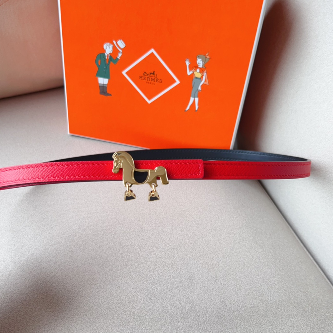 Hermès Female Basic Belt Top Grain Leather M