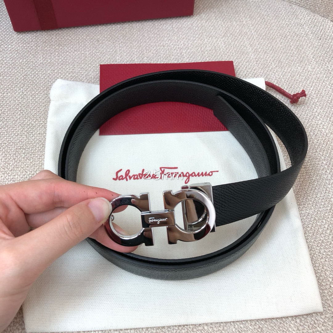 Salvatore Ferragamo Female Basic Belt Cow Leather 25mm-m