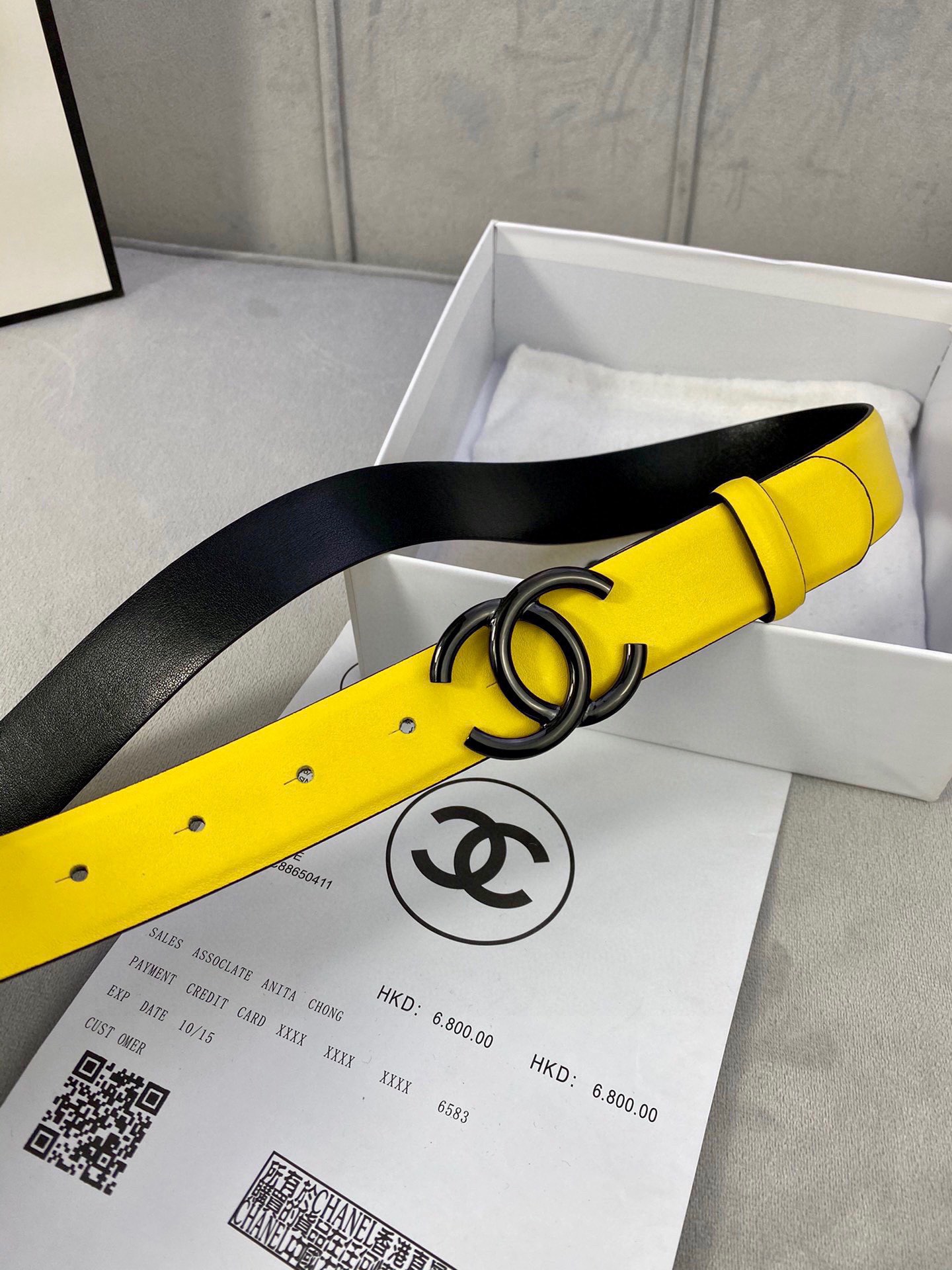 Chanel Female Basic Belt M-l