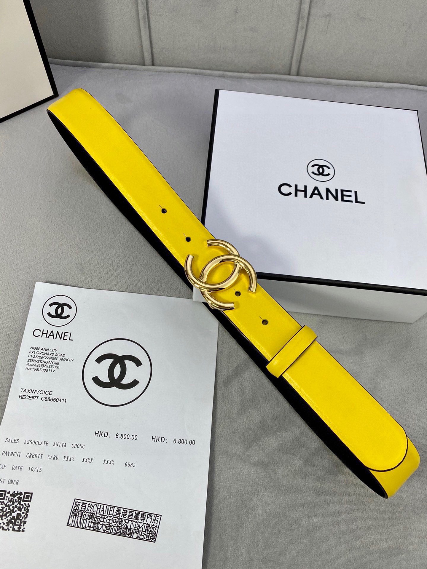 Chanel Female Basic Belt M-l
