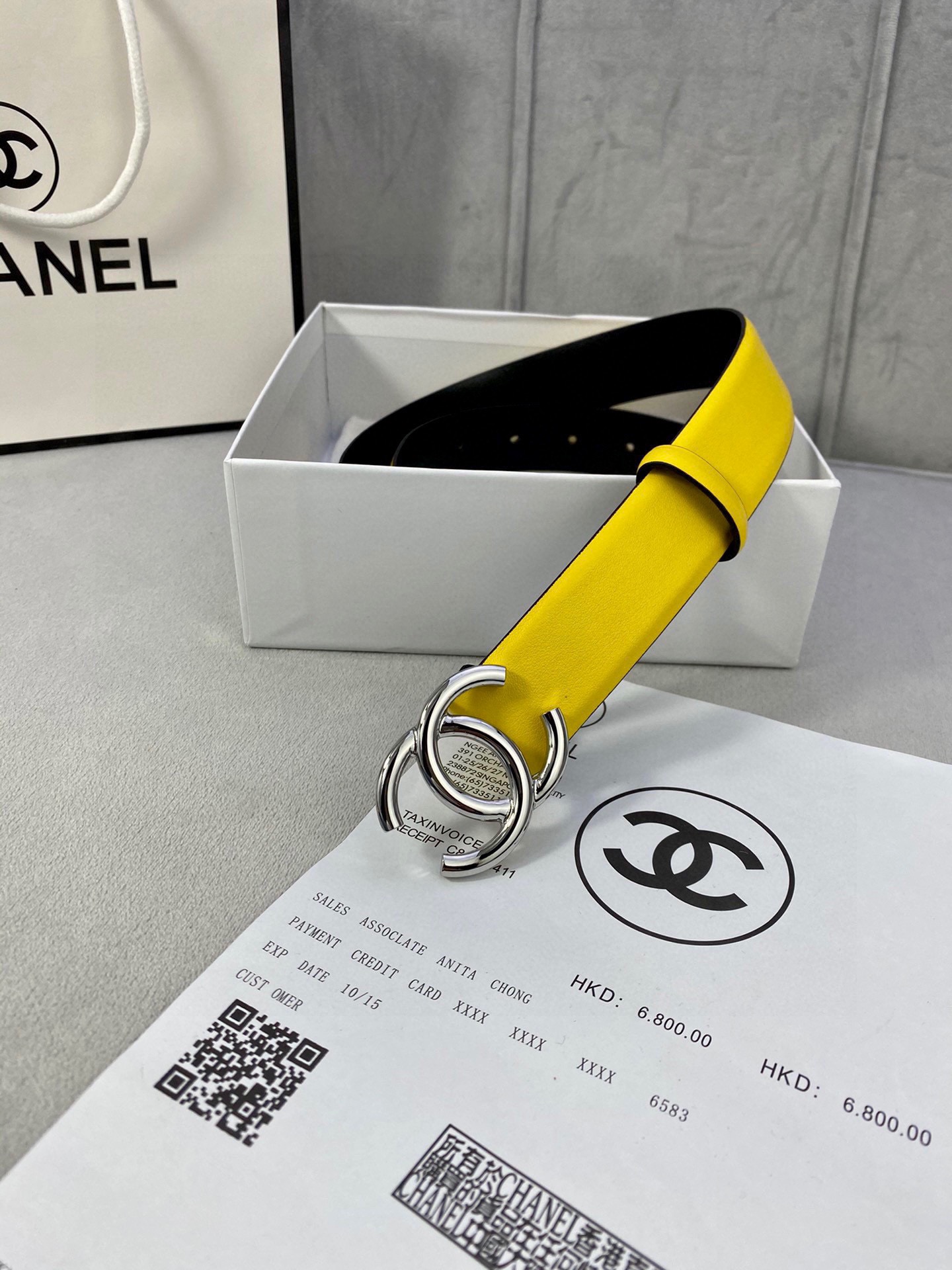 Chanel Female Basic Belt M-l