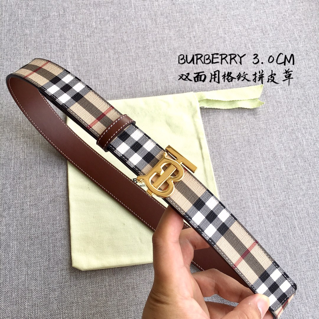 Female Basic Belt Top Grain Leather 30mm