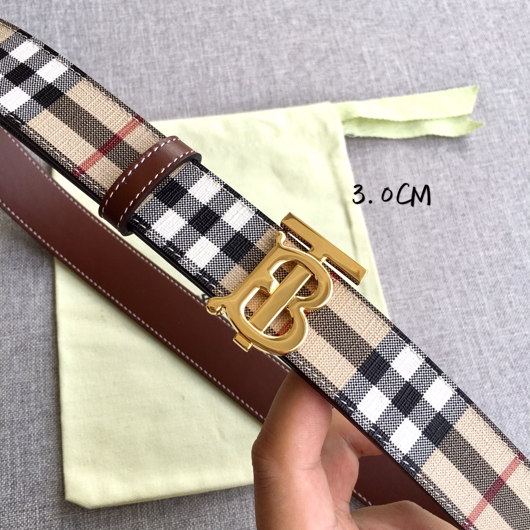 Female Basic Belt Top Grain Leather 30mm