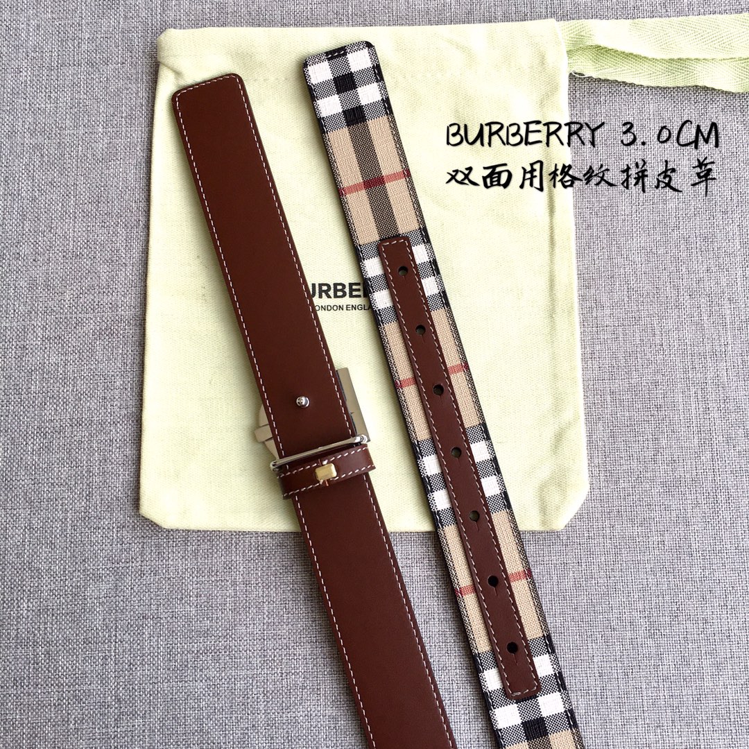 Female Basic Belt Top Grain Leather 30mm