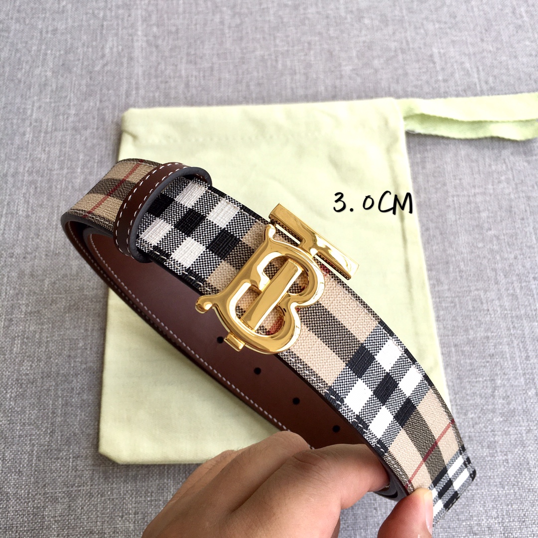 Female Basic Belt Top Grain Leather 30mm