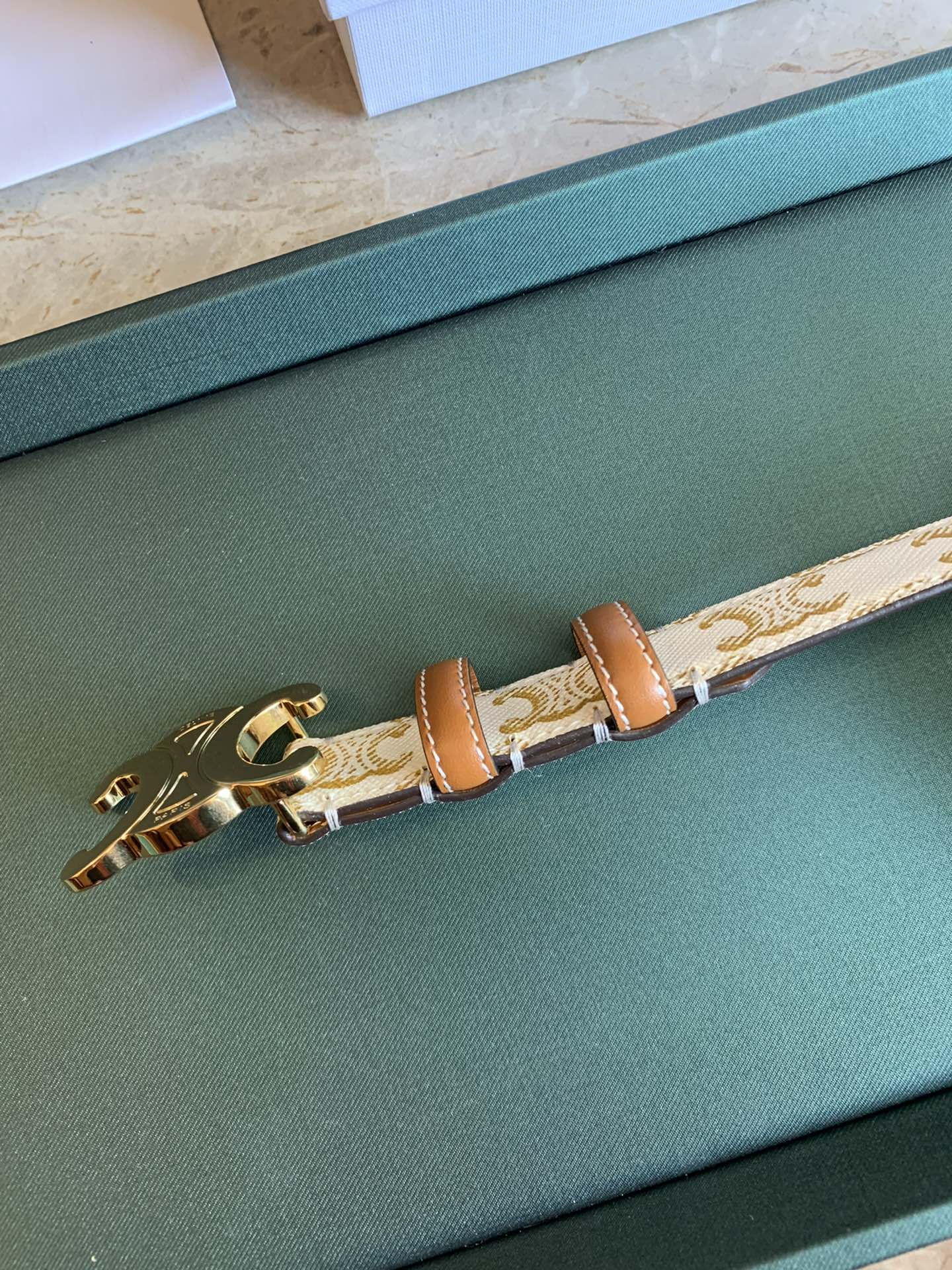 Celine Female Leather Belt Cow Leather 13514-m