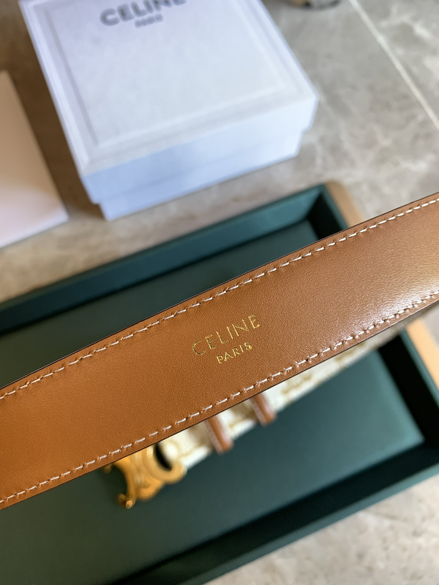 Celine Female Leather Belt Cow Leather 13514-m