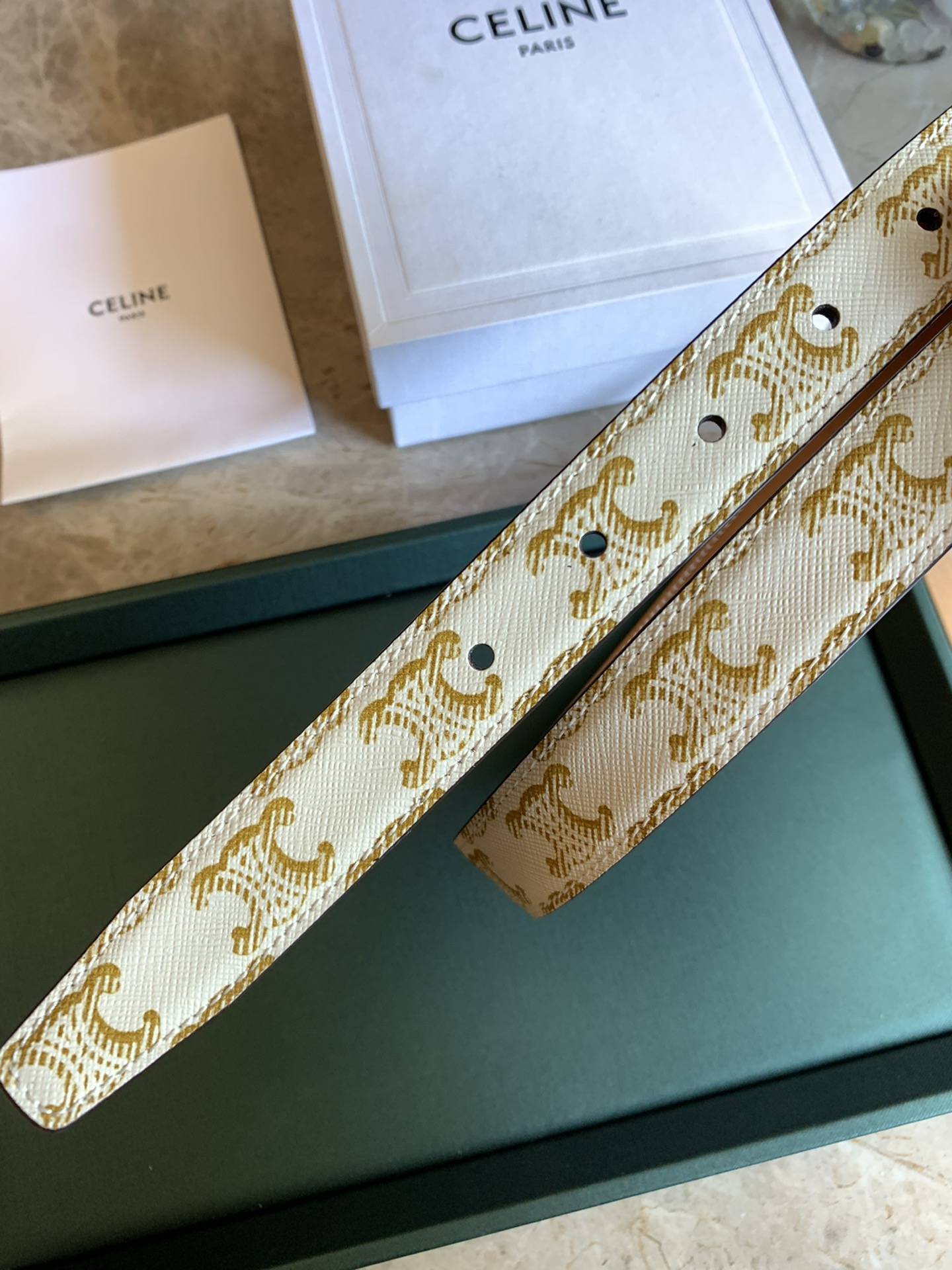 Celine Female Leather Belt Cow Leather 13514-m