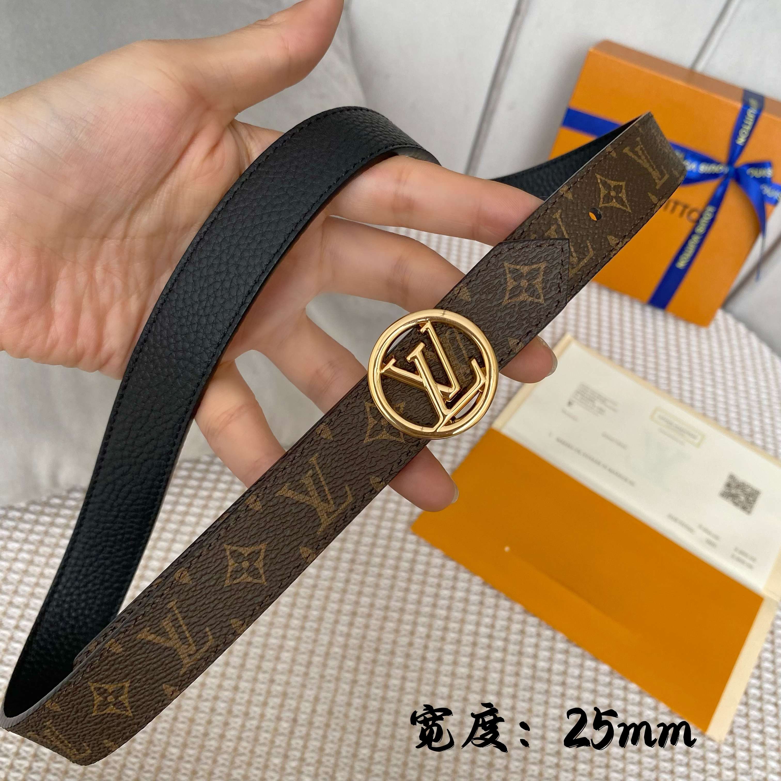 Louis Vuitton Female Basic Belt Canvas S-l