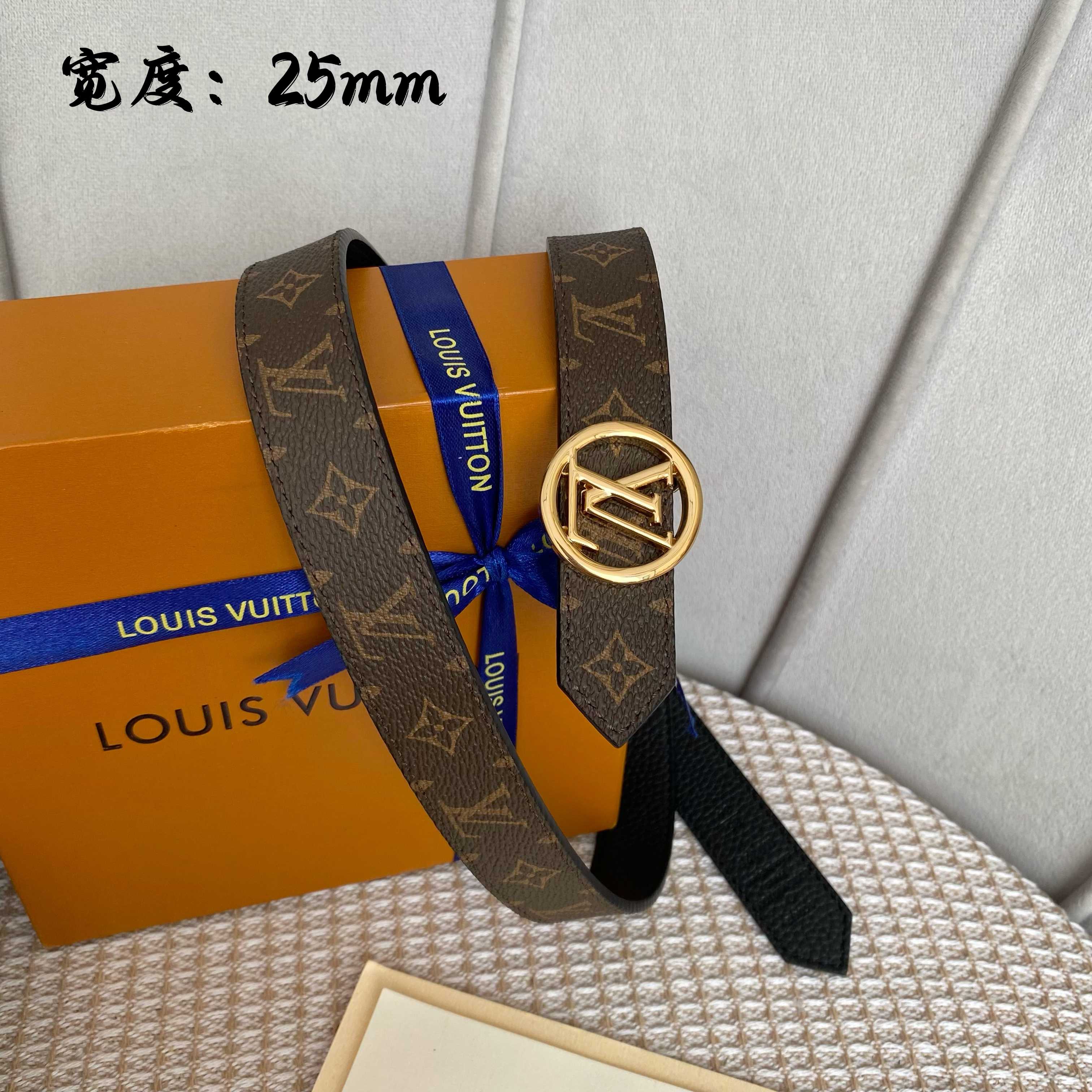 Louis Vuitton Female Basic Belt Canvas S-l