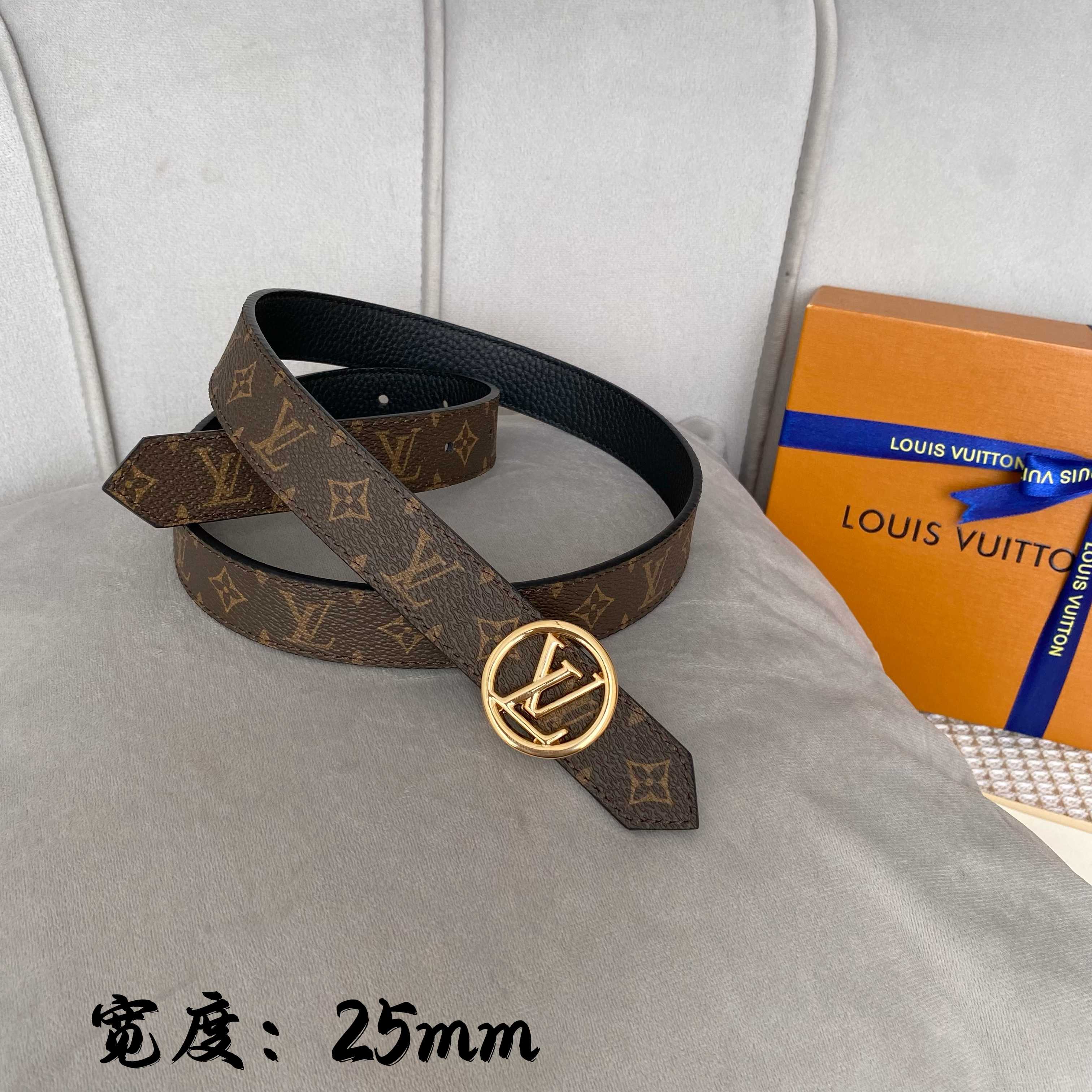 Louis Vuitton Female Basic Belt Canvas S-l
