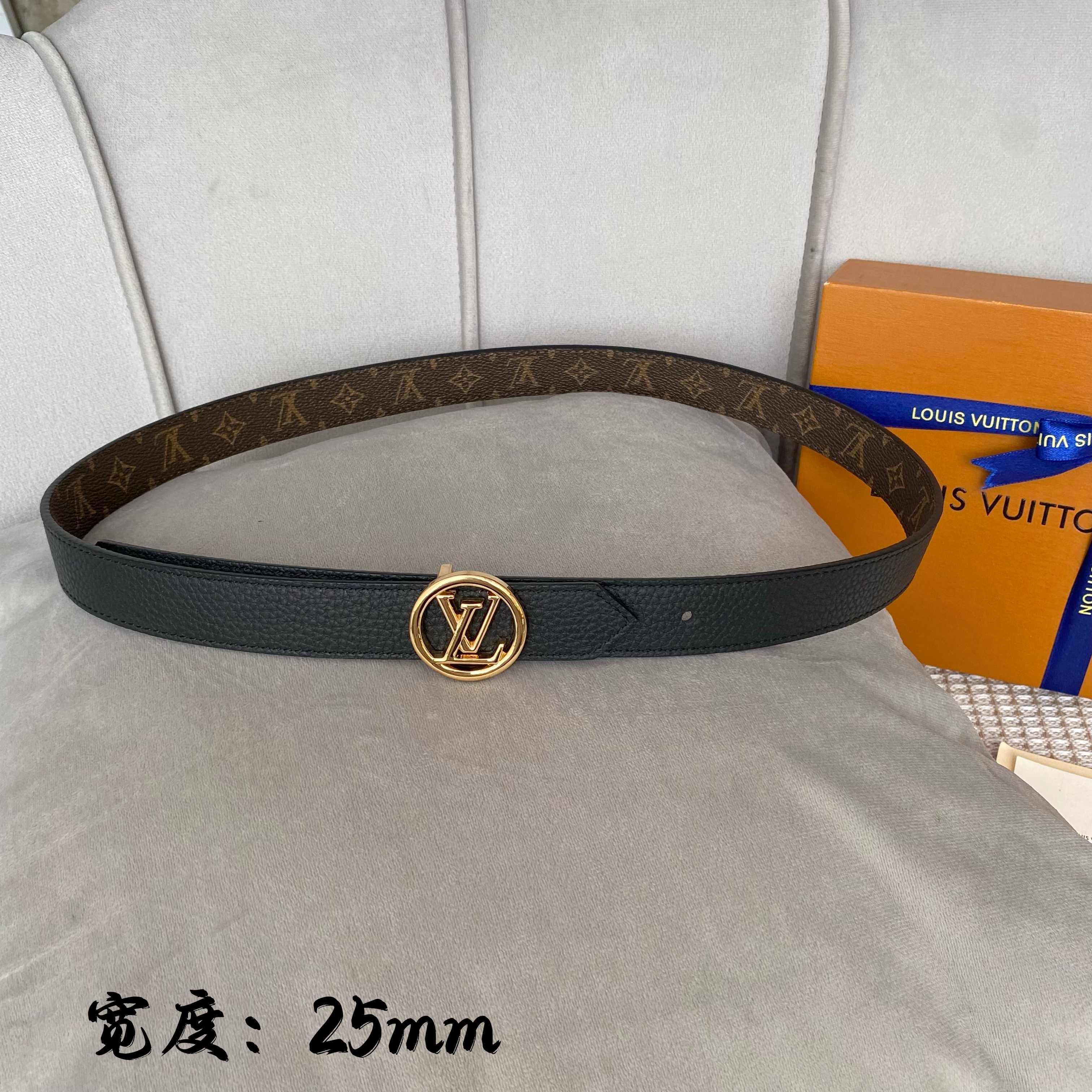 Louis Vuitton Female Basic Belt Canvas S-l