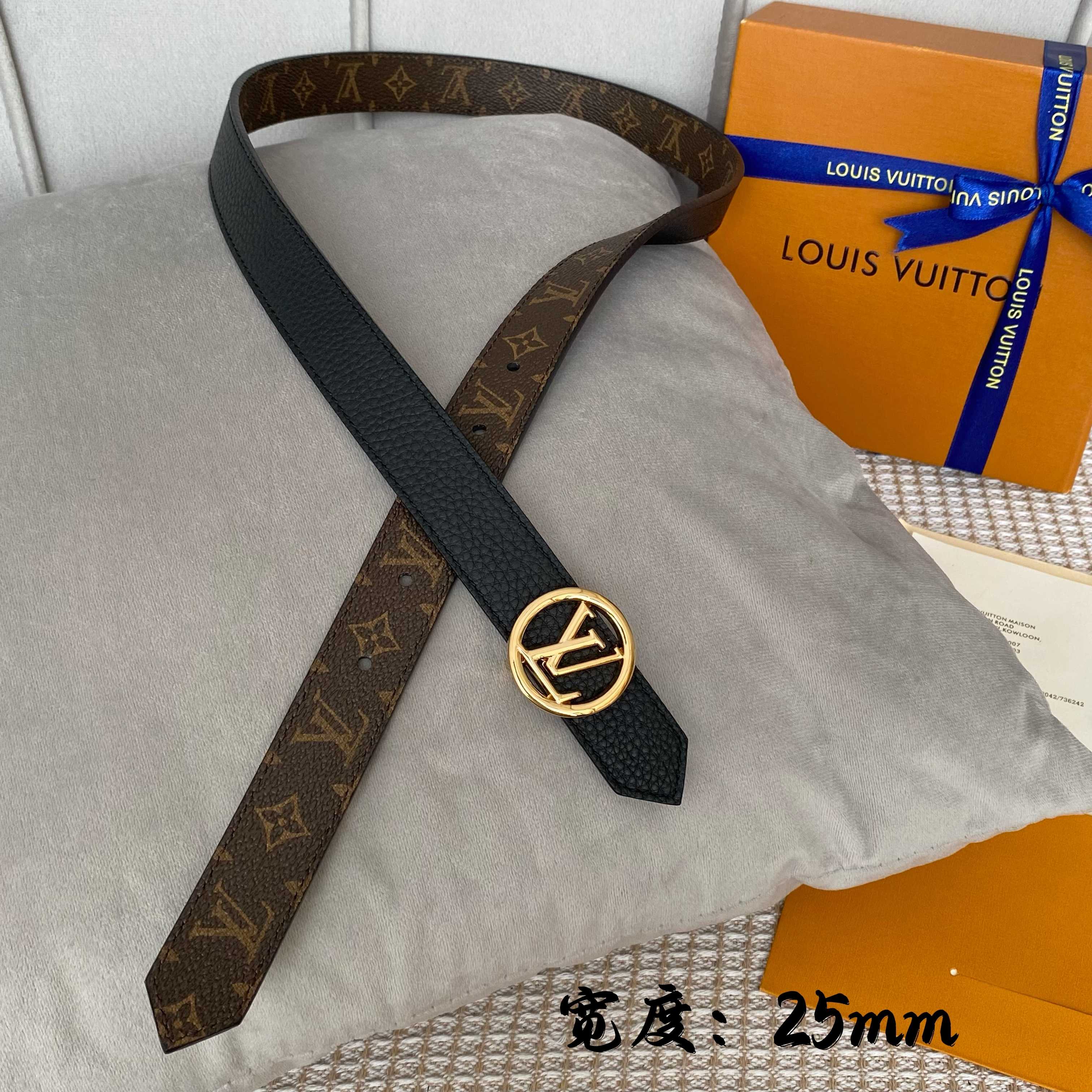 Louis Vuitton Female Basic Belt Canvas S-l