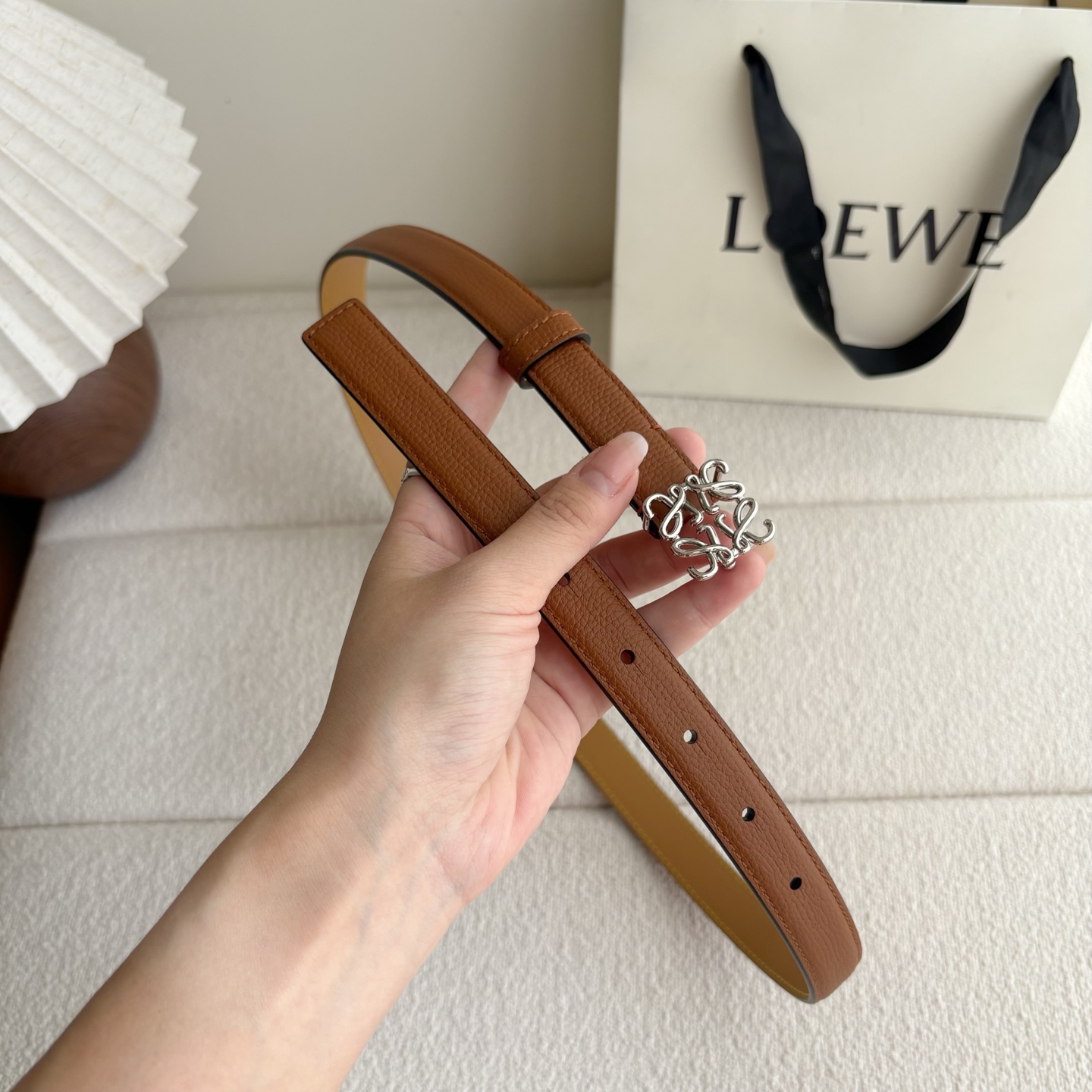 Female Leather Belt Cow Leather M-l