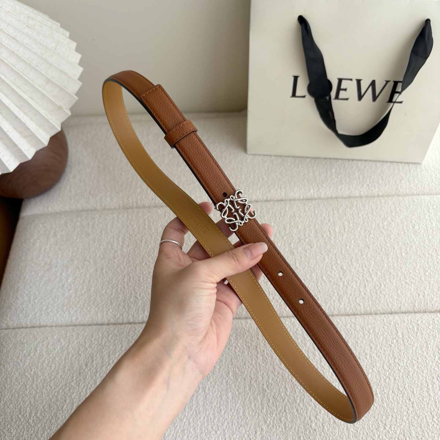 Female Leather Belt Cow Leather M-l