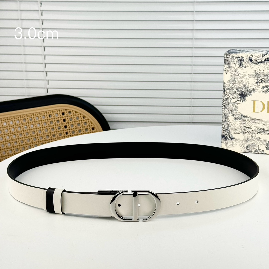 Dior Female Leather Belt Cow Leather 13514-m