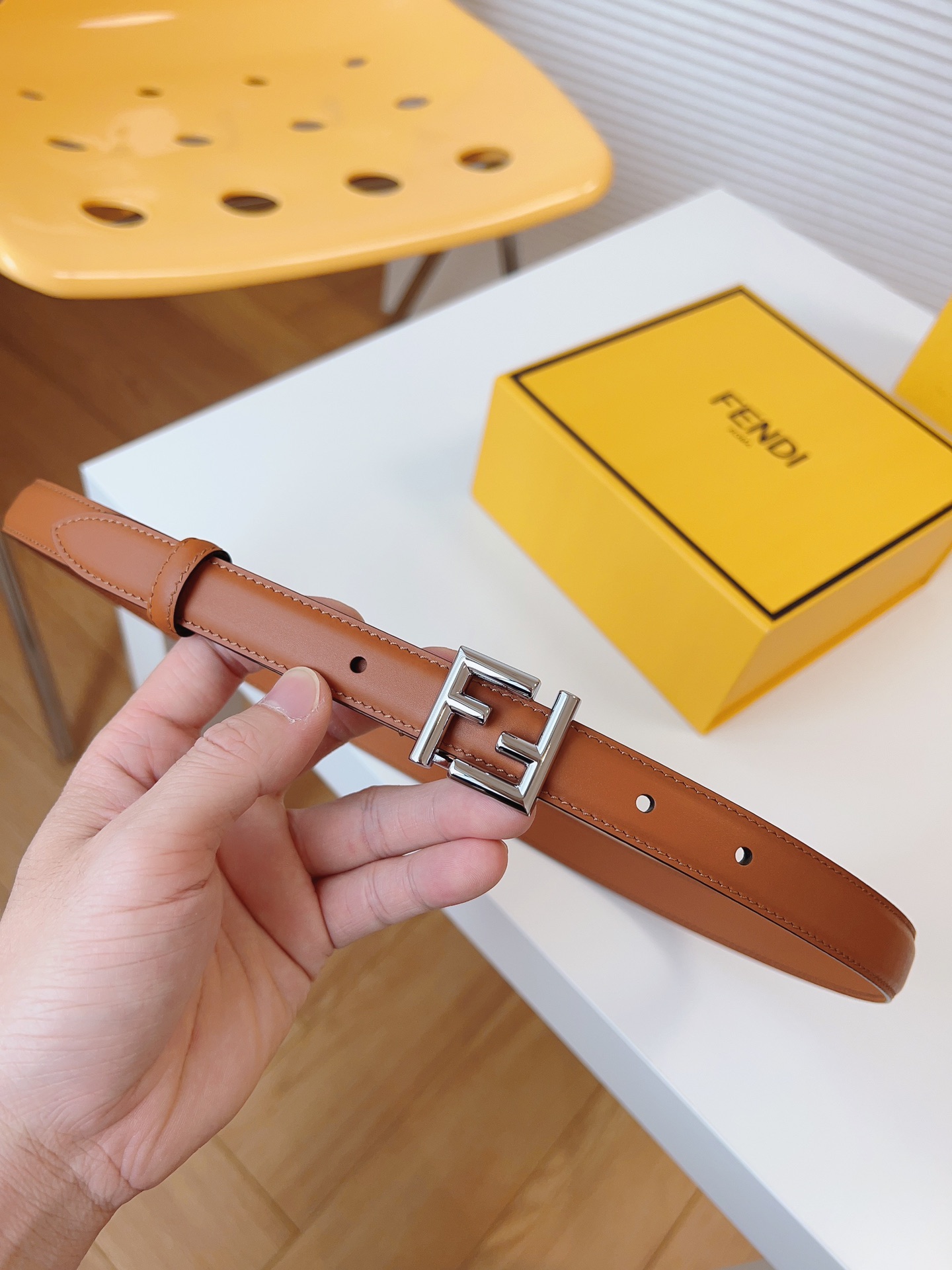 Fendi Female Basic Belt Cow Leather M