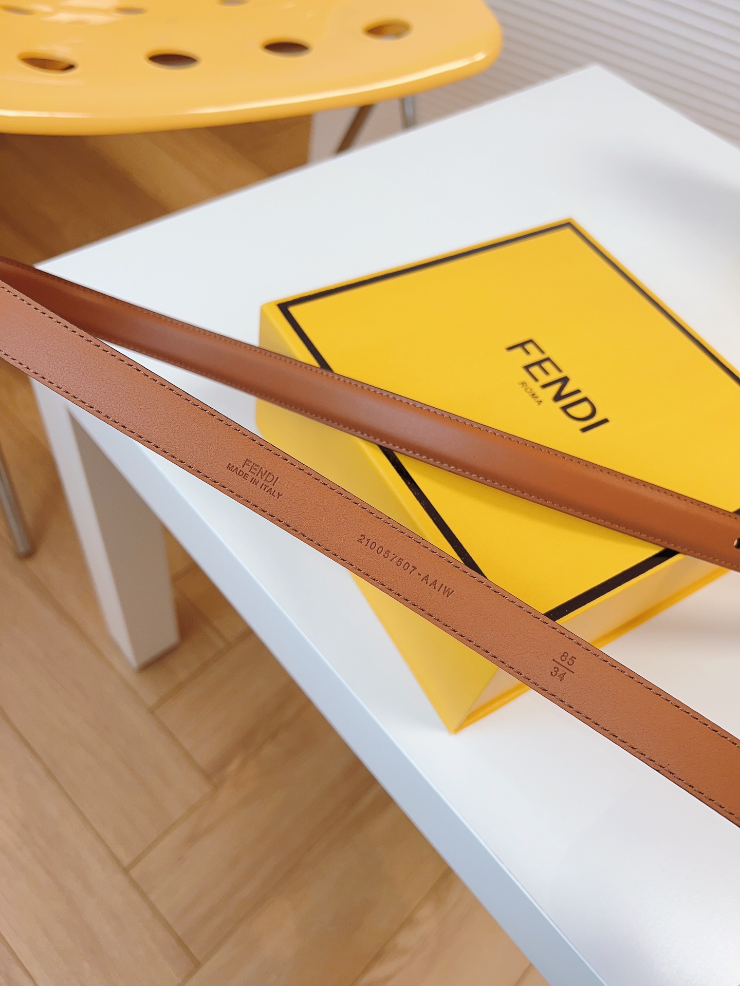 Fendi Female Basic Belt Cow Leather M