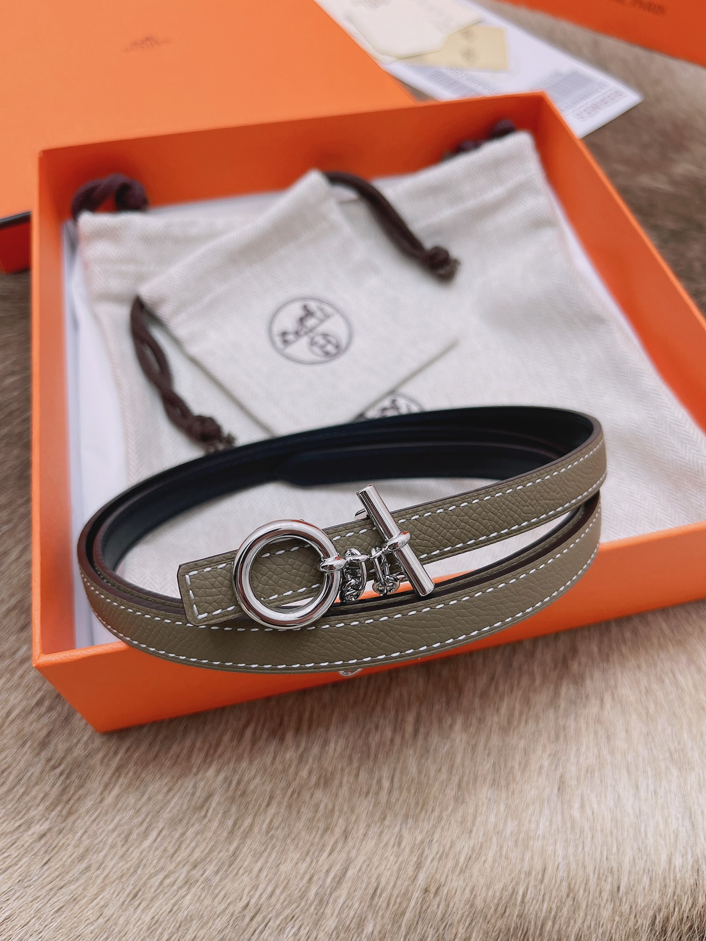 Hermès Female Basic Belt S-m