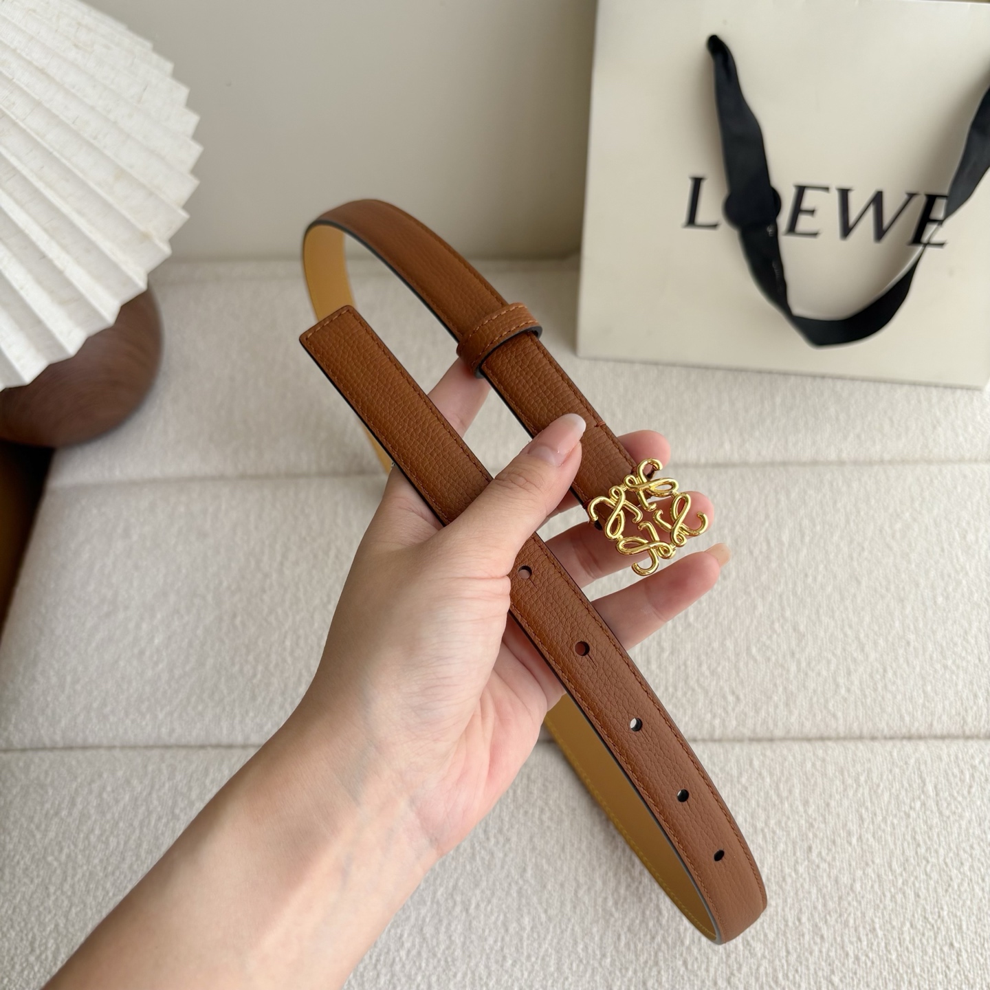 Female Leather Belt Cow Leather M-l