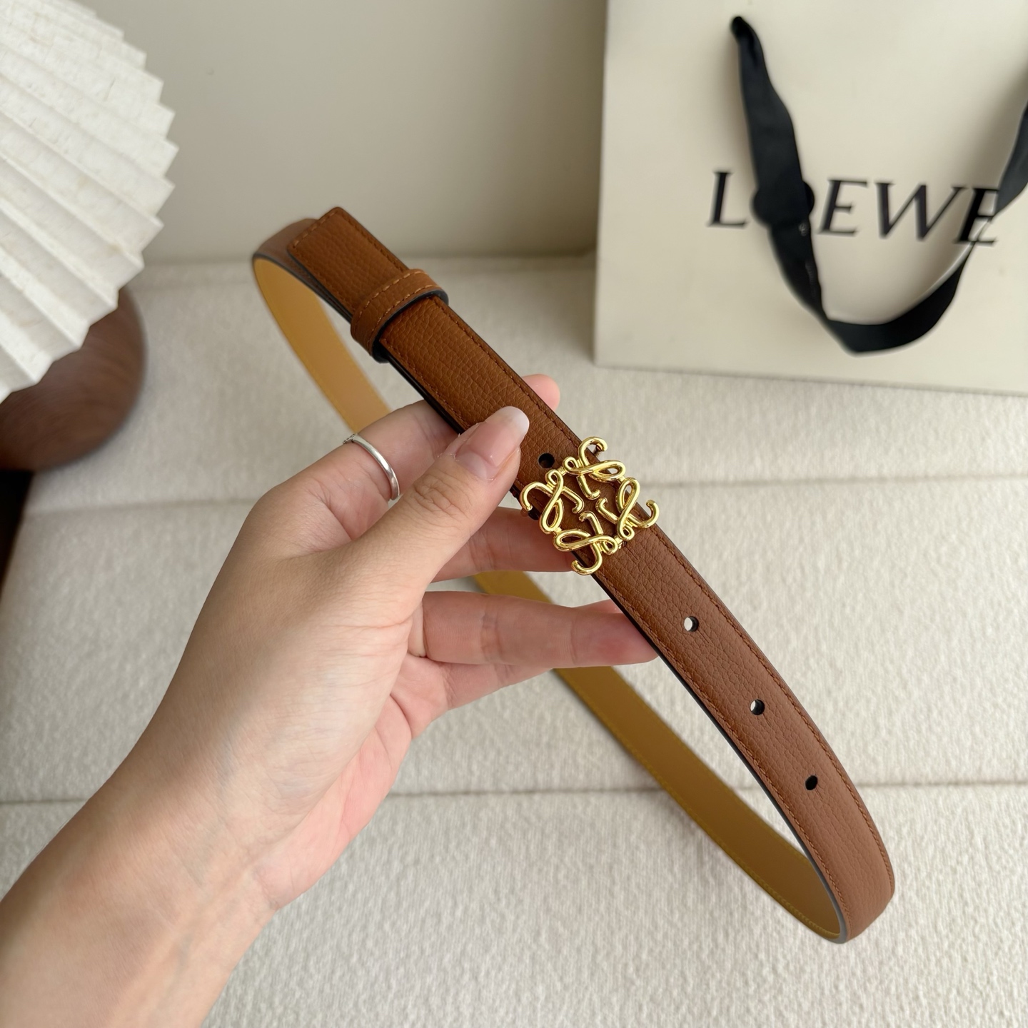 Female Leather Belt Cow Leather M-l