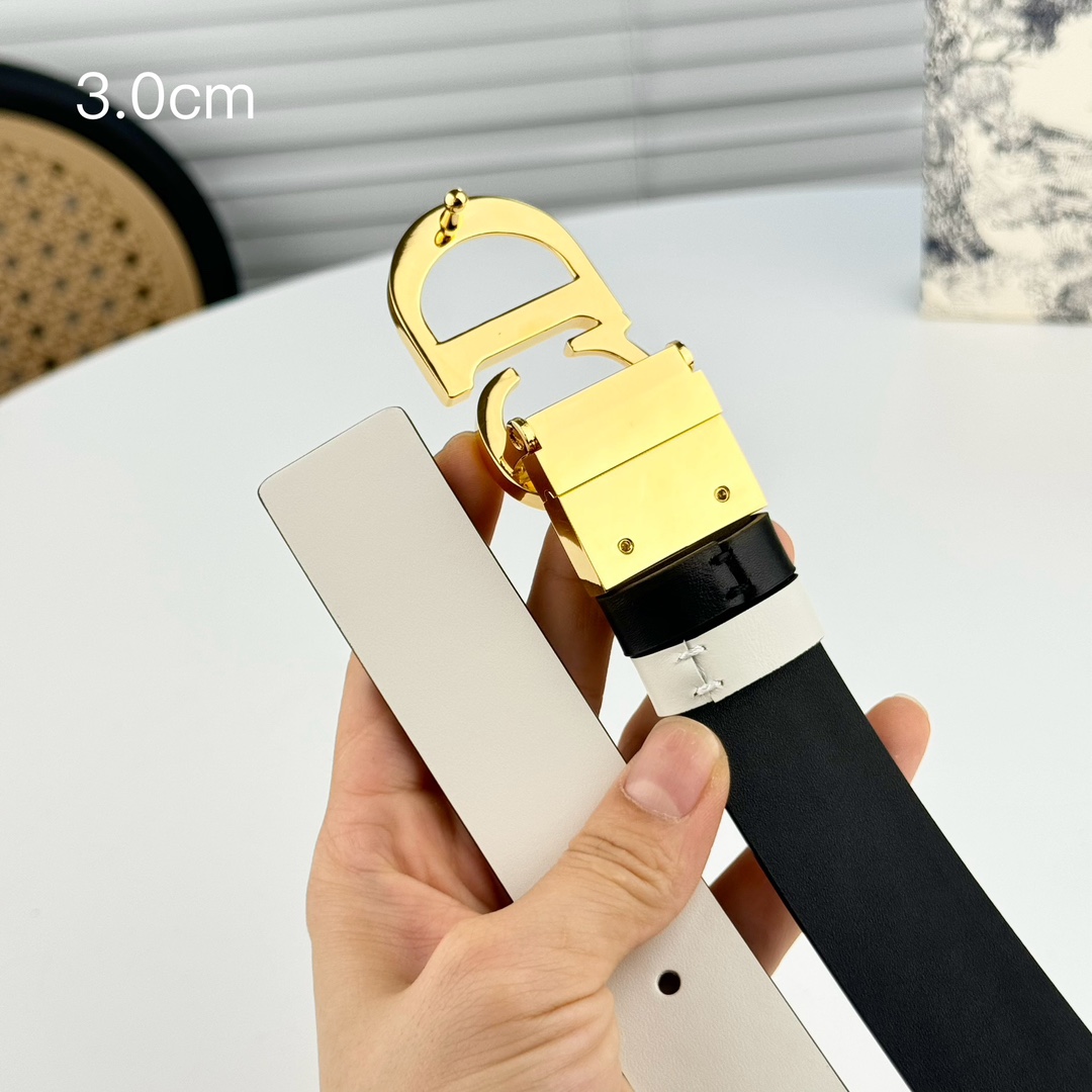 Dior Female Leather Belt Cow Leather 13514-m