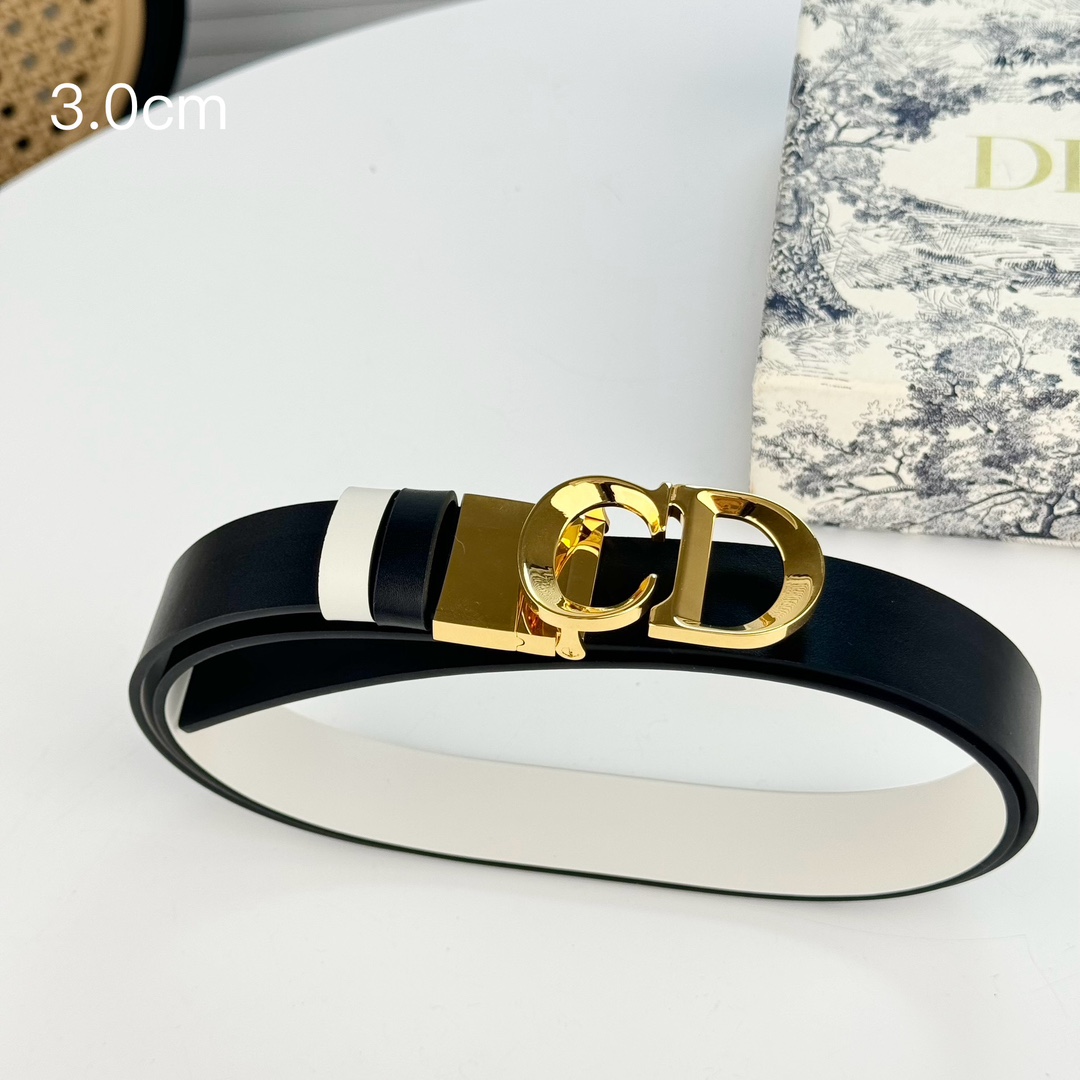 Dior Female Leather Belt Cow Leather 13514-m