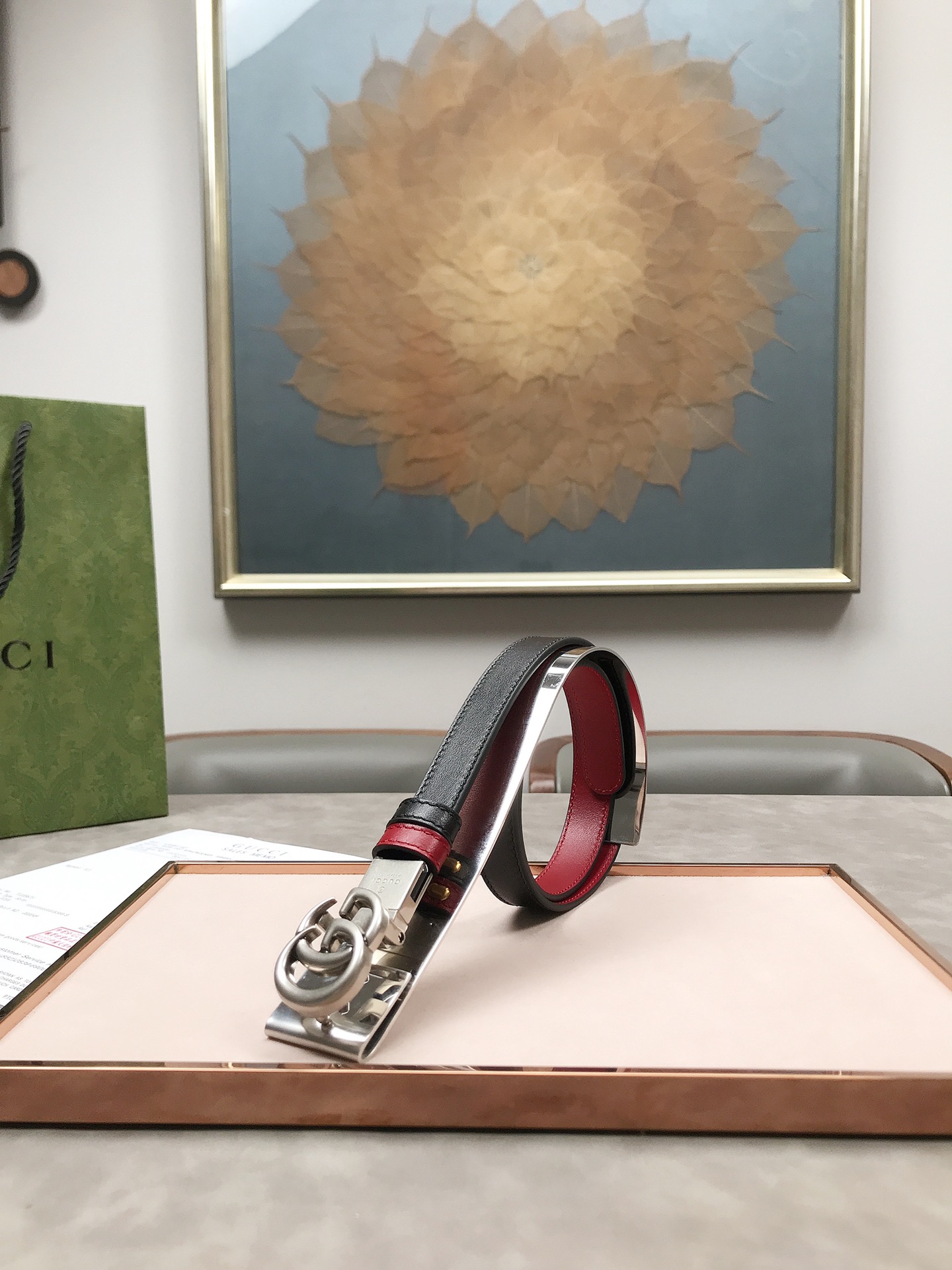 Gucci Female Basic Belt Black M