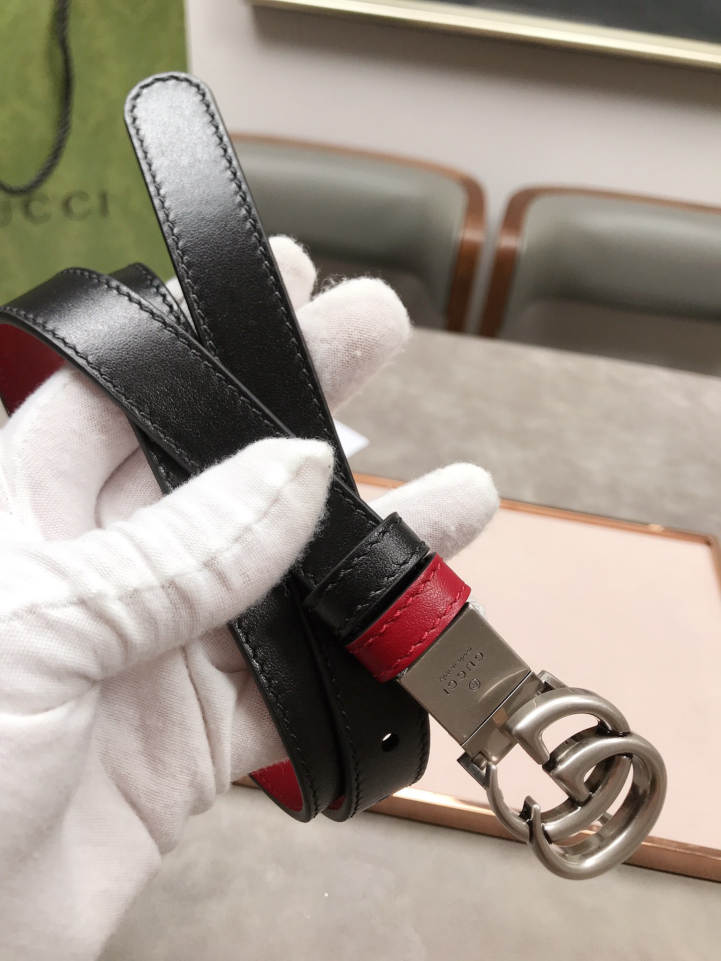 Gucci Female Basic Belt Black M