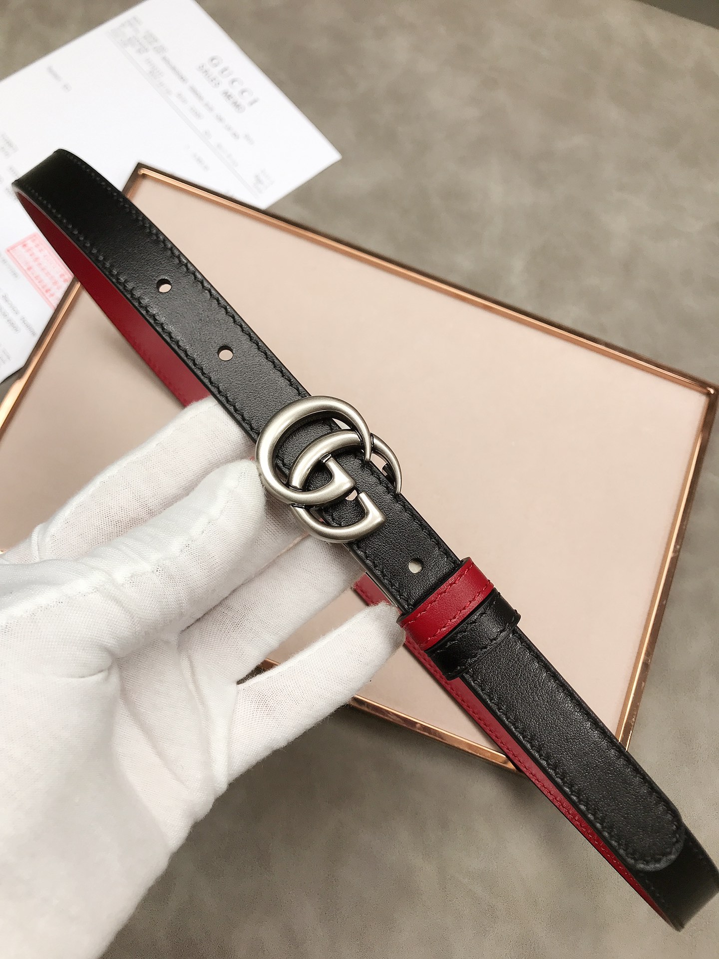 Gucci Female Basic Belt Black M