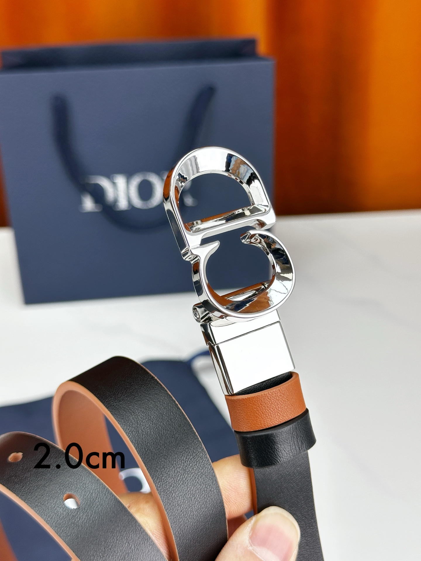 Dior Female Leather Belt M-l