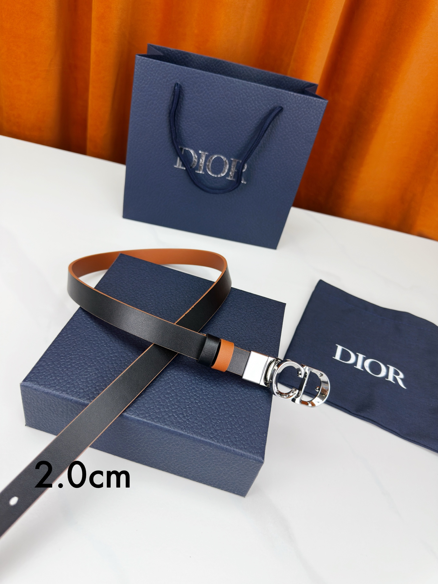 Dior Female Leather Belt M-l
