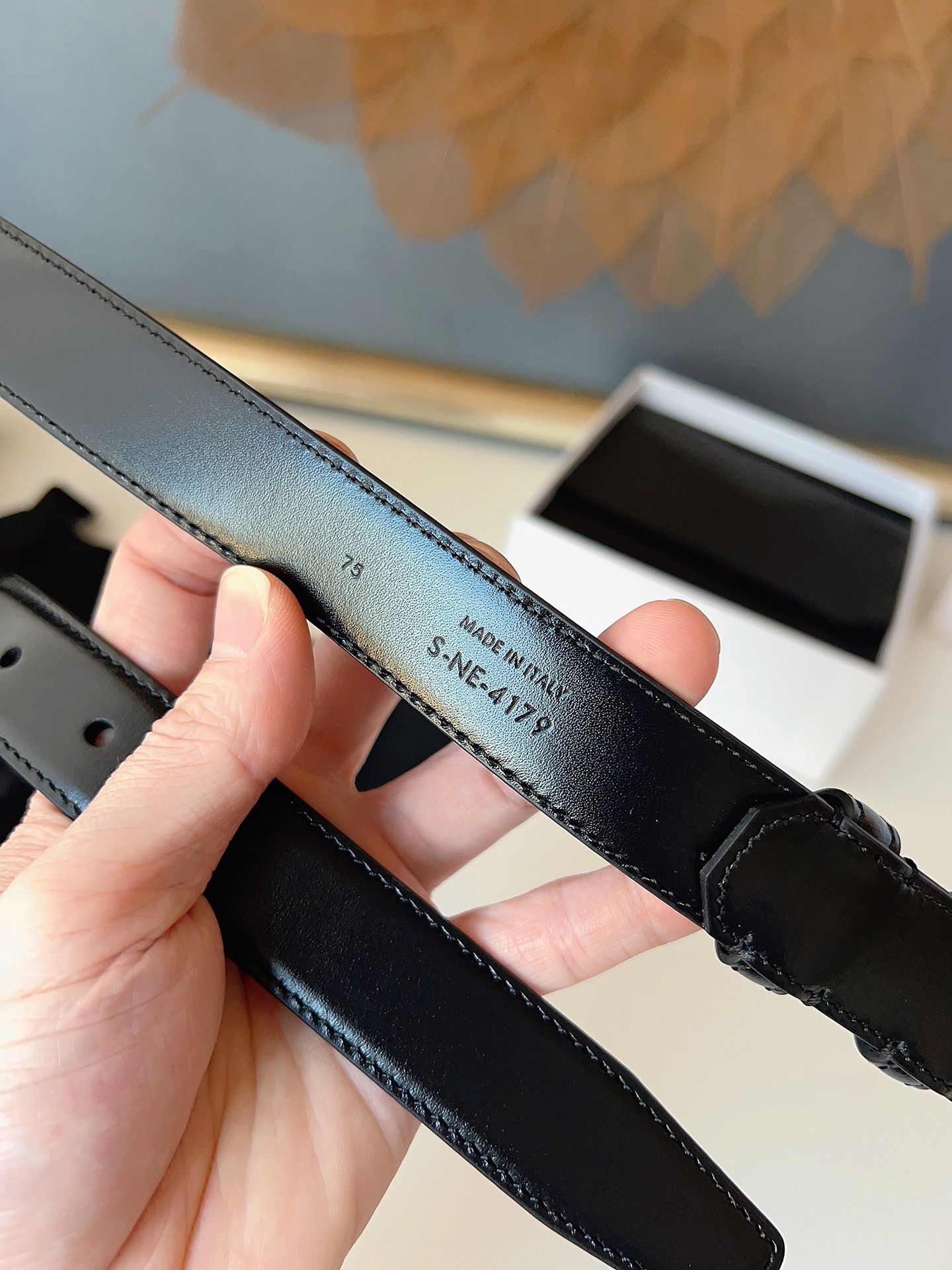 Celine Female Basic Belt Gold M-l